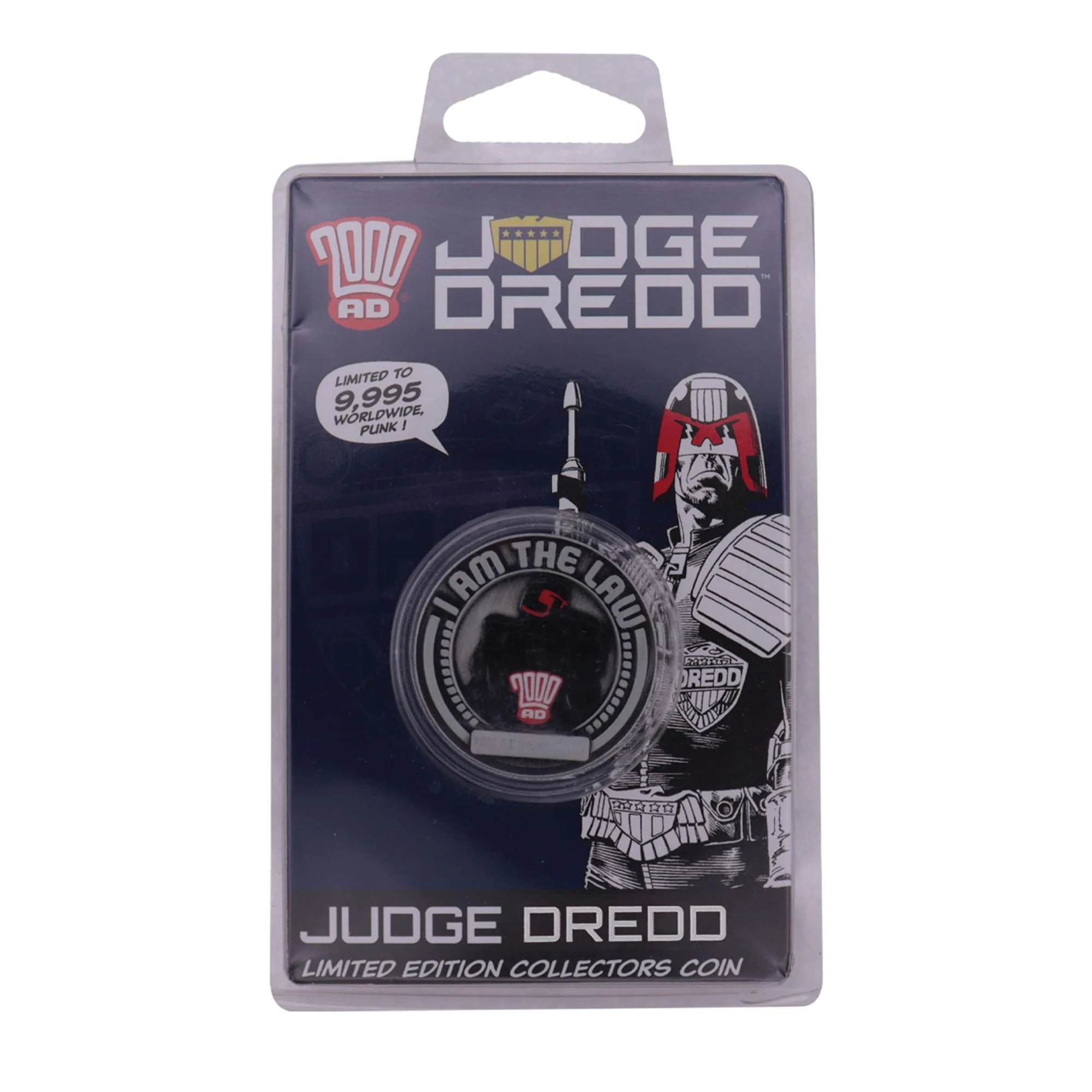 2000 AD Judge Dredd Limited Edition Mega-City One Coin - Image 2
