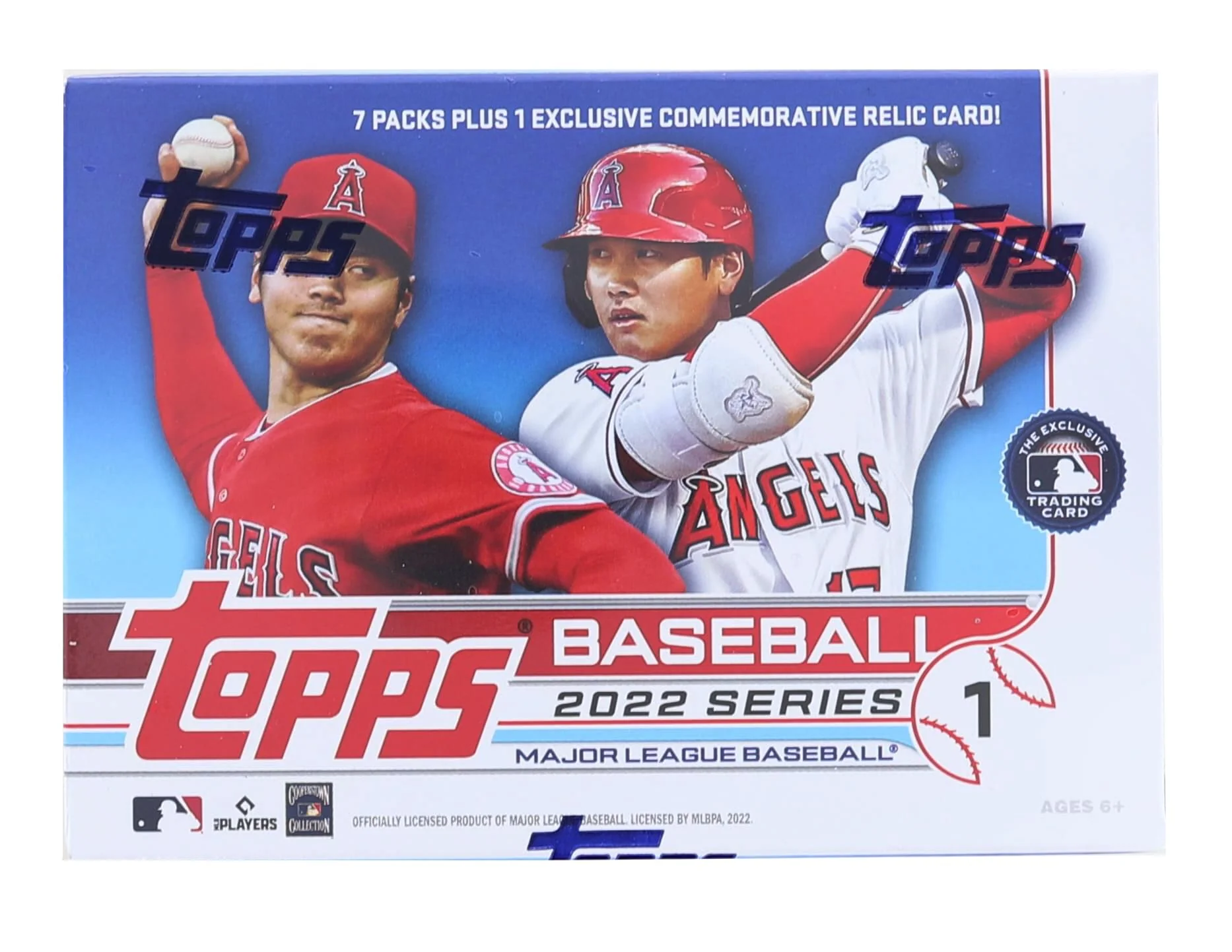 2022 Topps Baseball Series 1 Relic Box | 7 Packs - Image 2