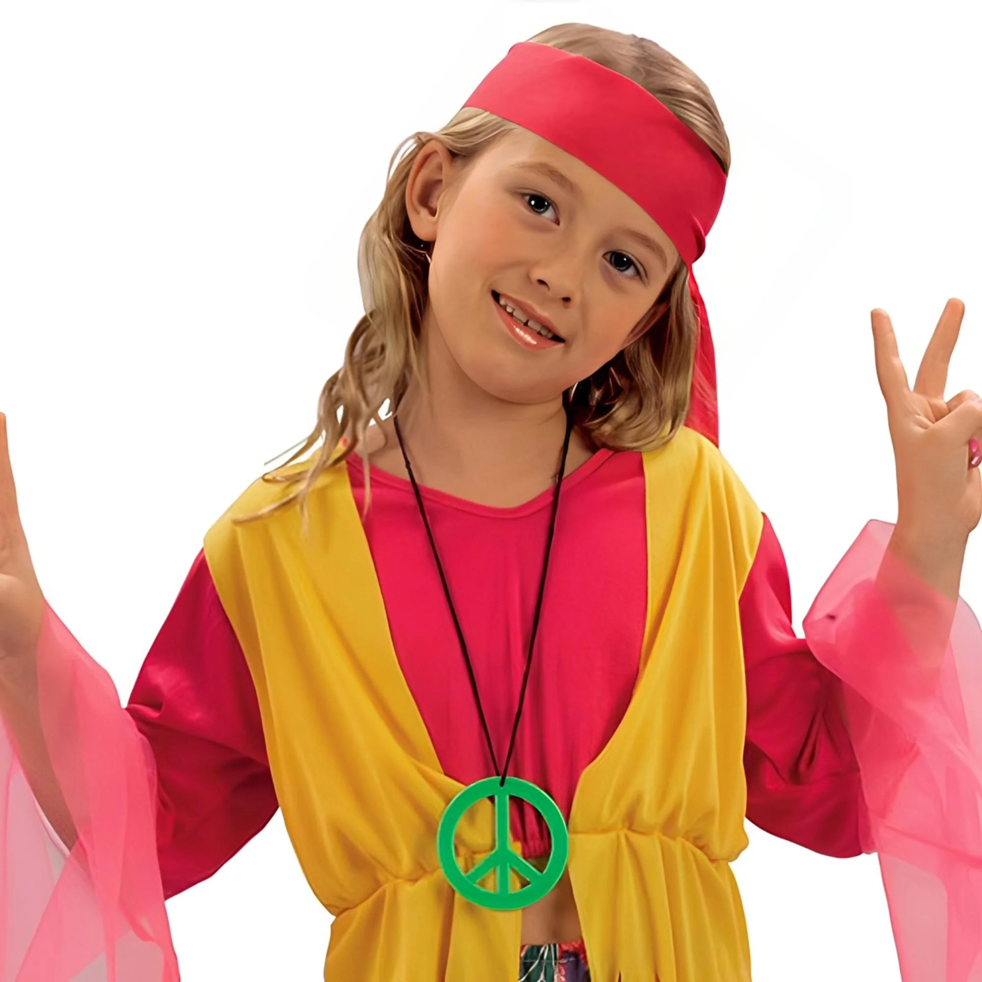 60's Hippy Girl Child Costume - Image 7