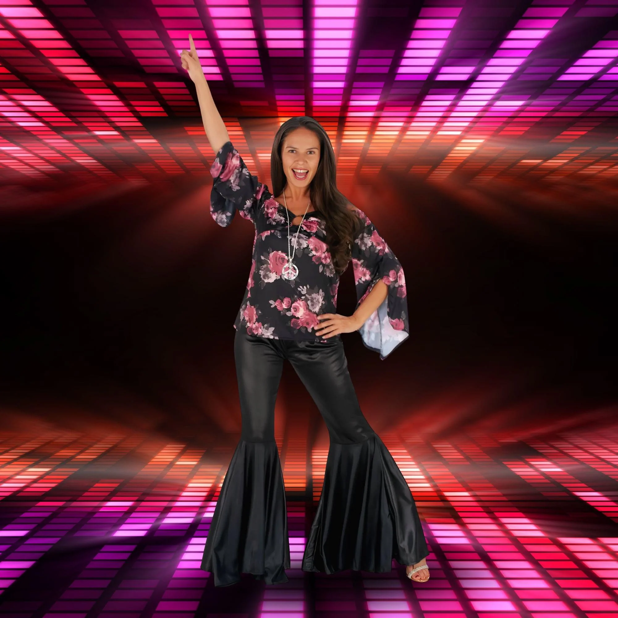 70s Groovy Disco Lady Adult Costume - Image 21