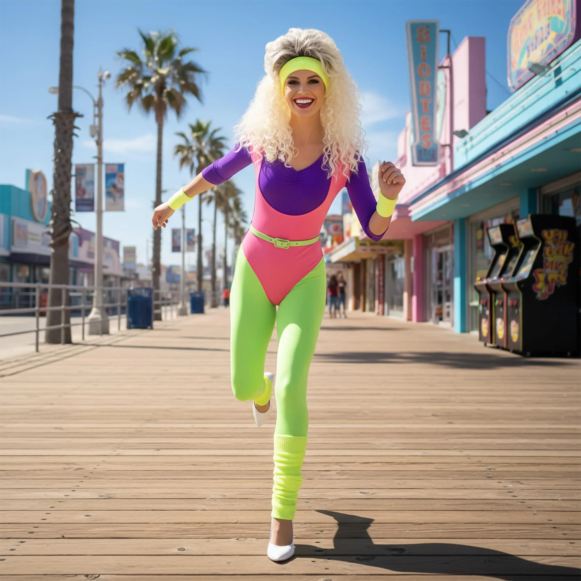 80 Work Out Adult Costume - Image 13