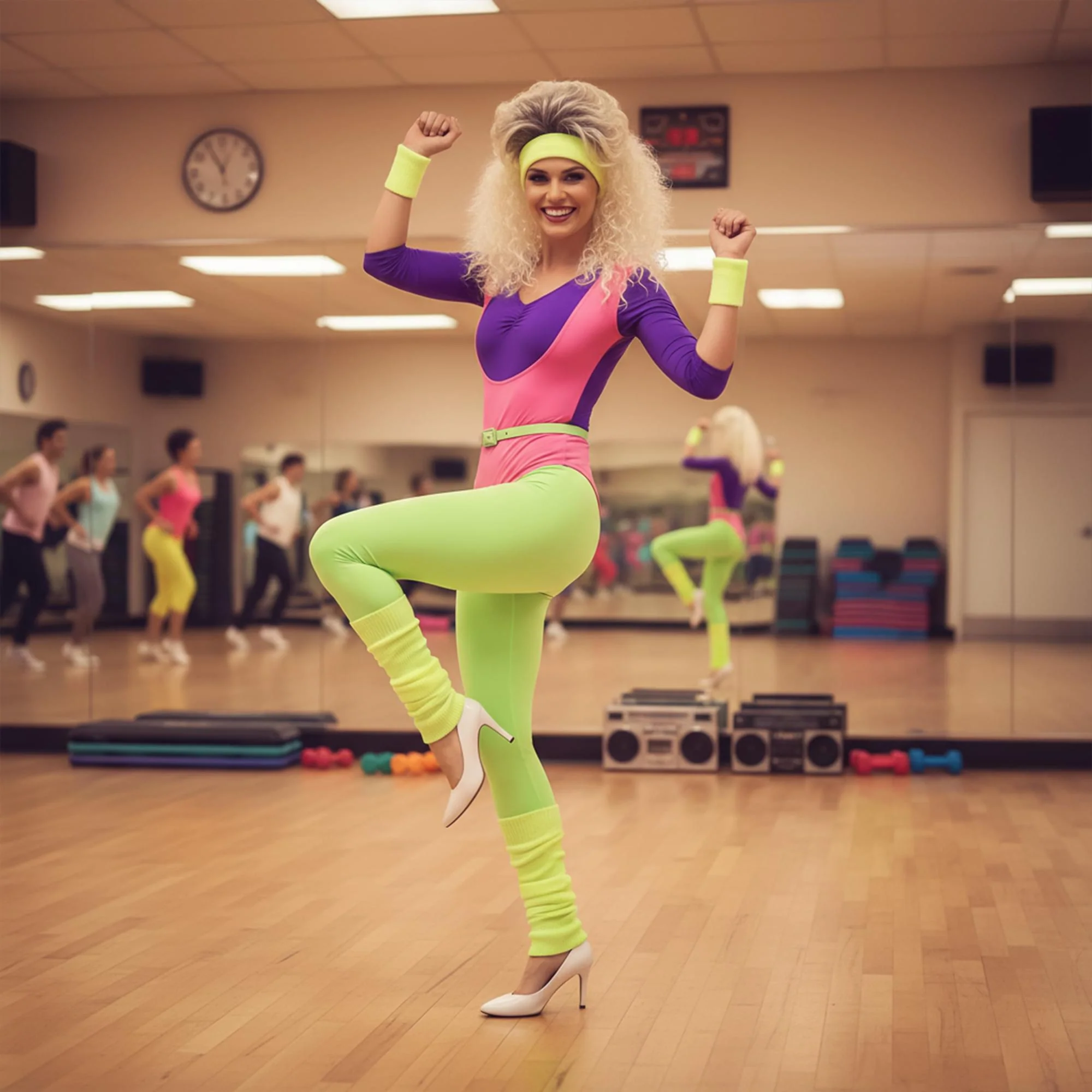 80 Work Out Adult Costume - Image 14