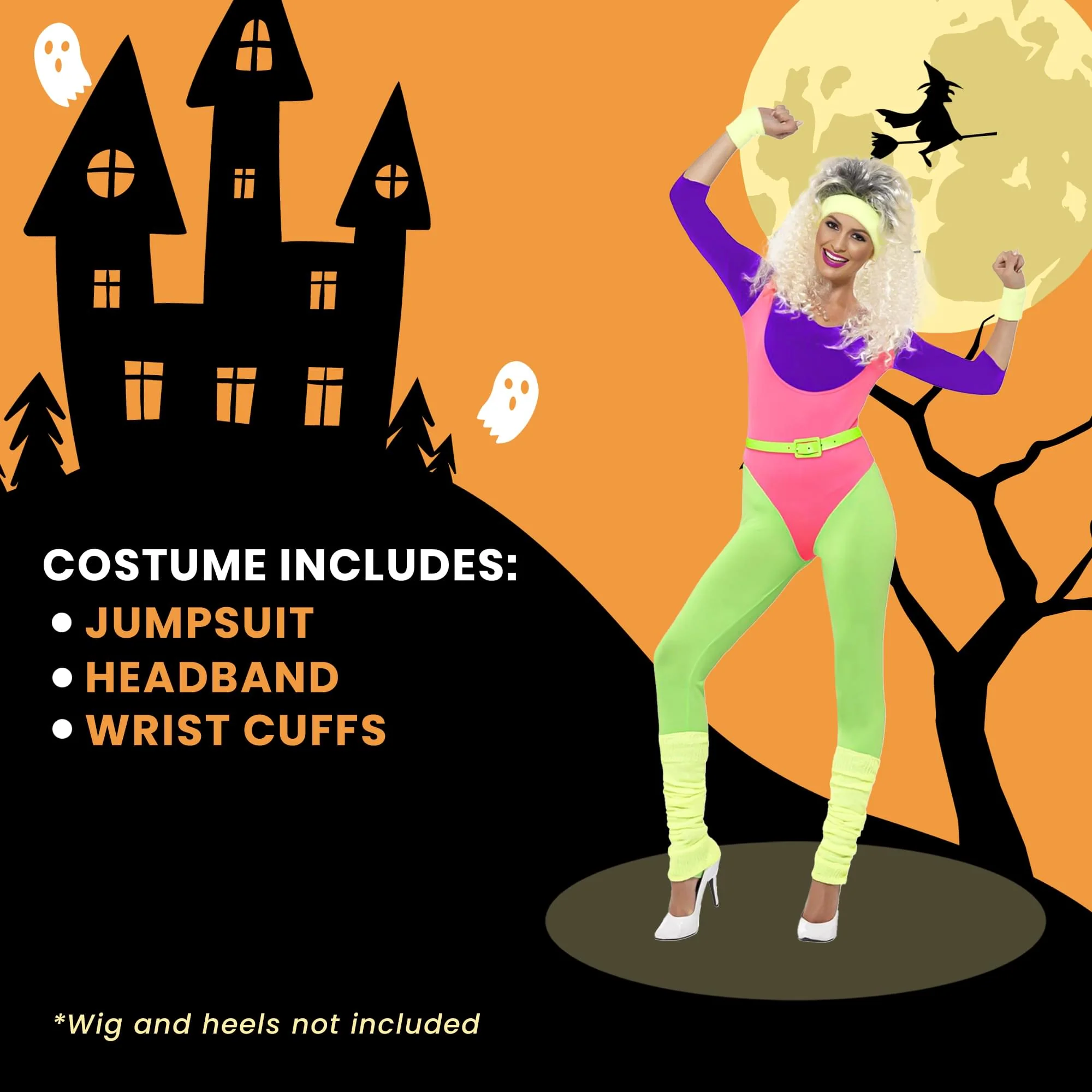 80 Work Out Adult Costume - Image 15