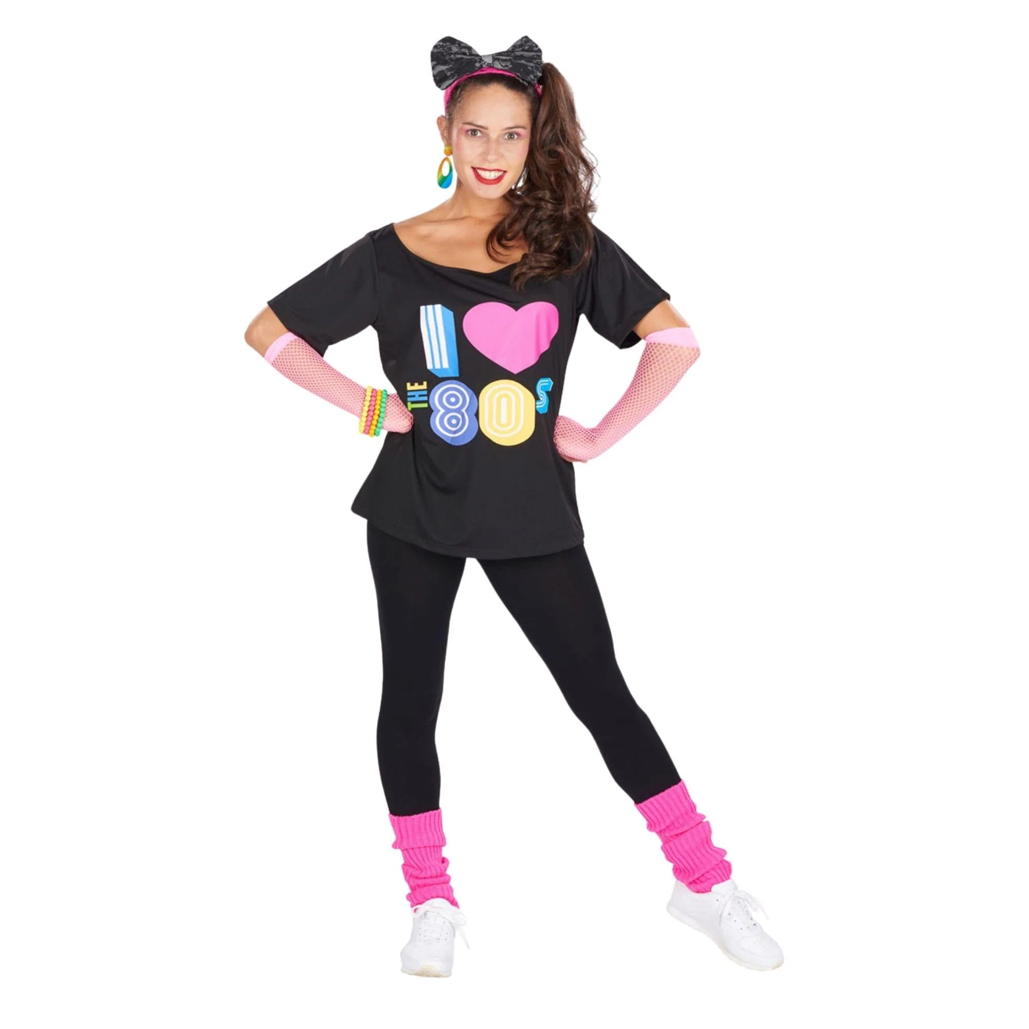 80s T-shirt Adult Costume