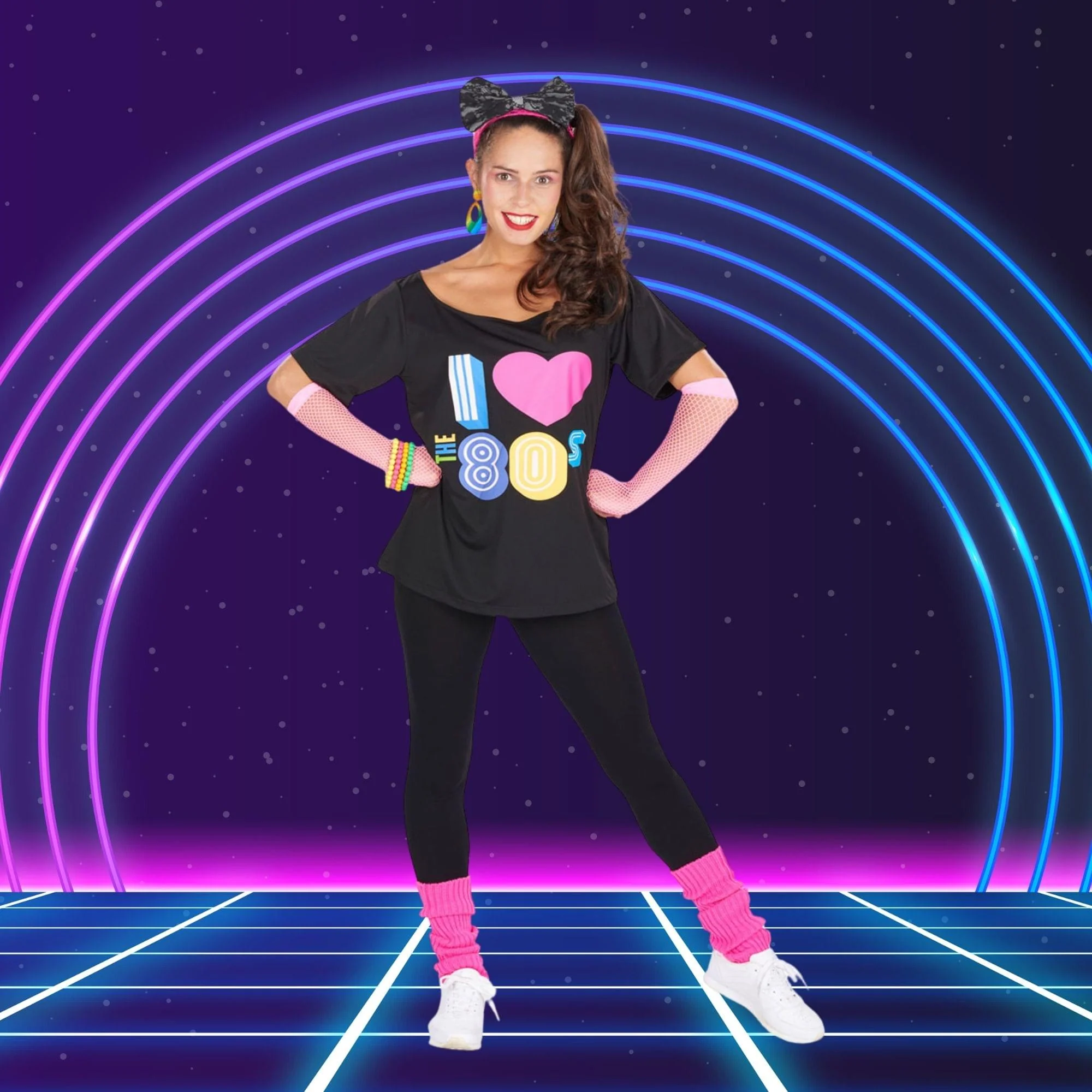 80s T-shirt Adult Costume - Image 18