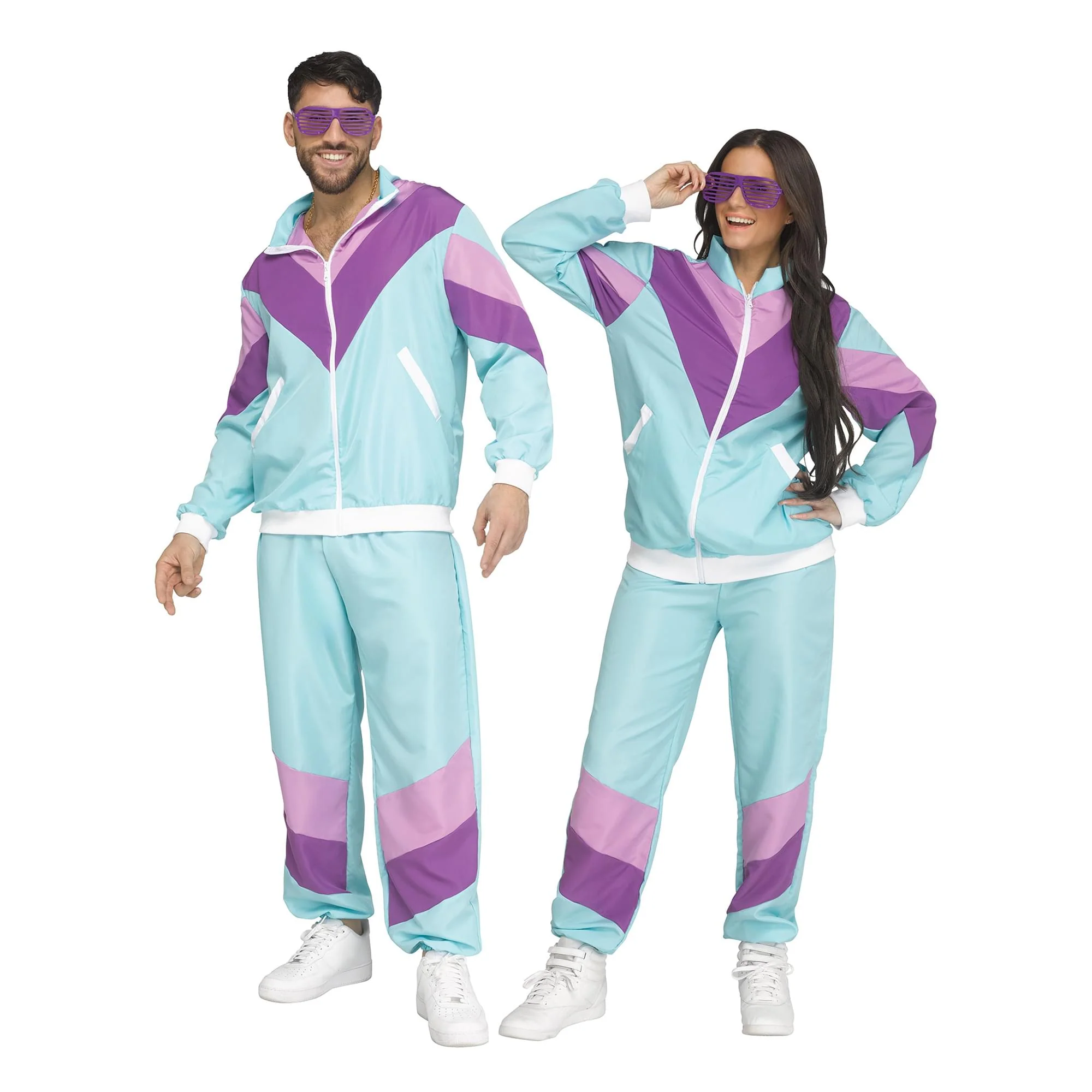 80's Track Suit Adult Costume - Image 11