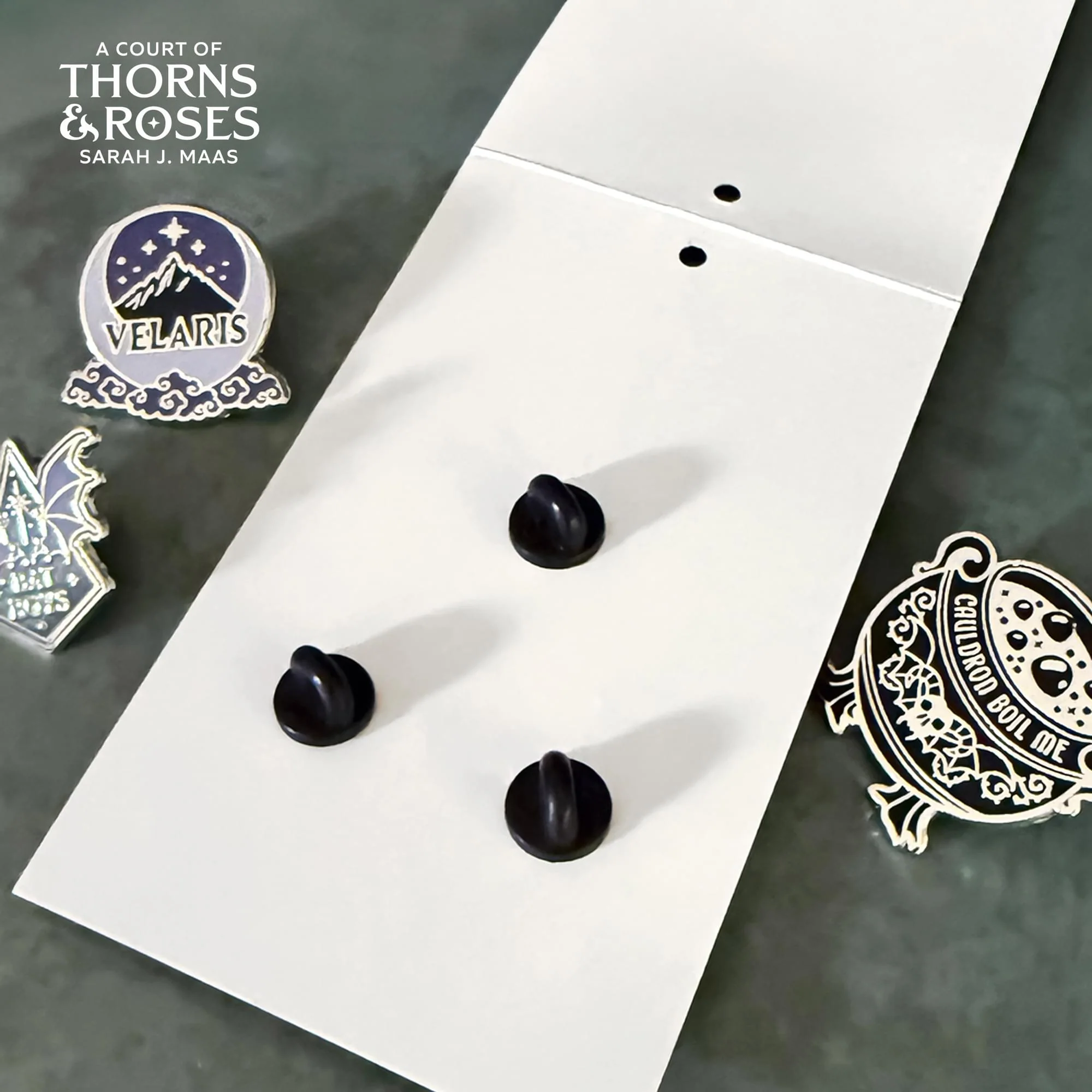 A Court Of Thorns and Roses Enamel Pin 3-Pack - Image 5