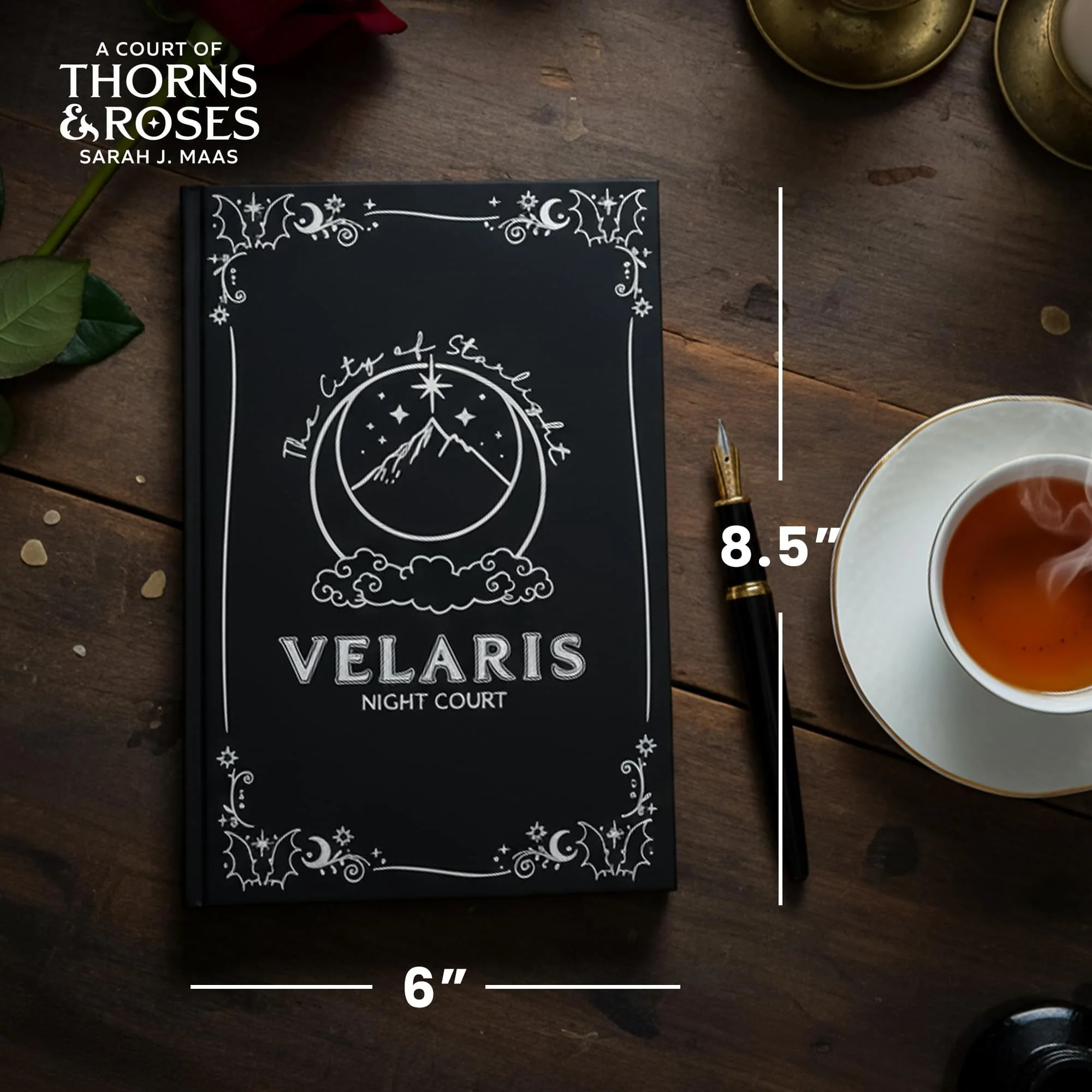 A Court Of Thorns and Roses The City of Starlight Journal | 148 Pages - Image 8