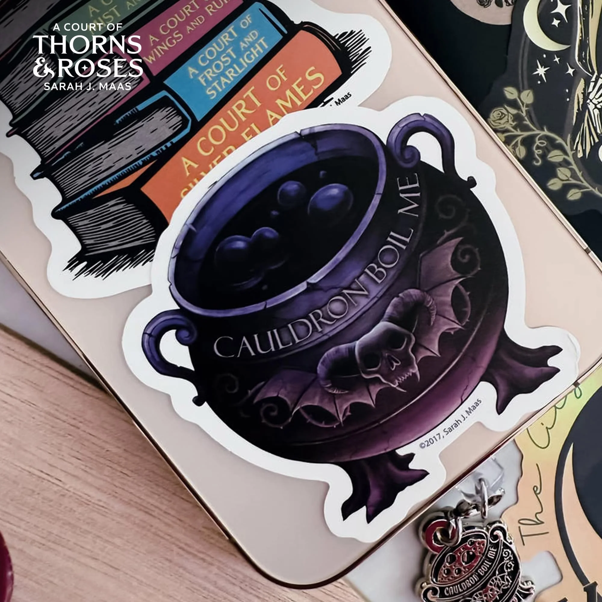 A Court Of Thorns and Roses Vinyl Decal 10-Pack - Image 4