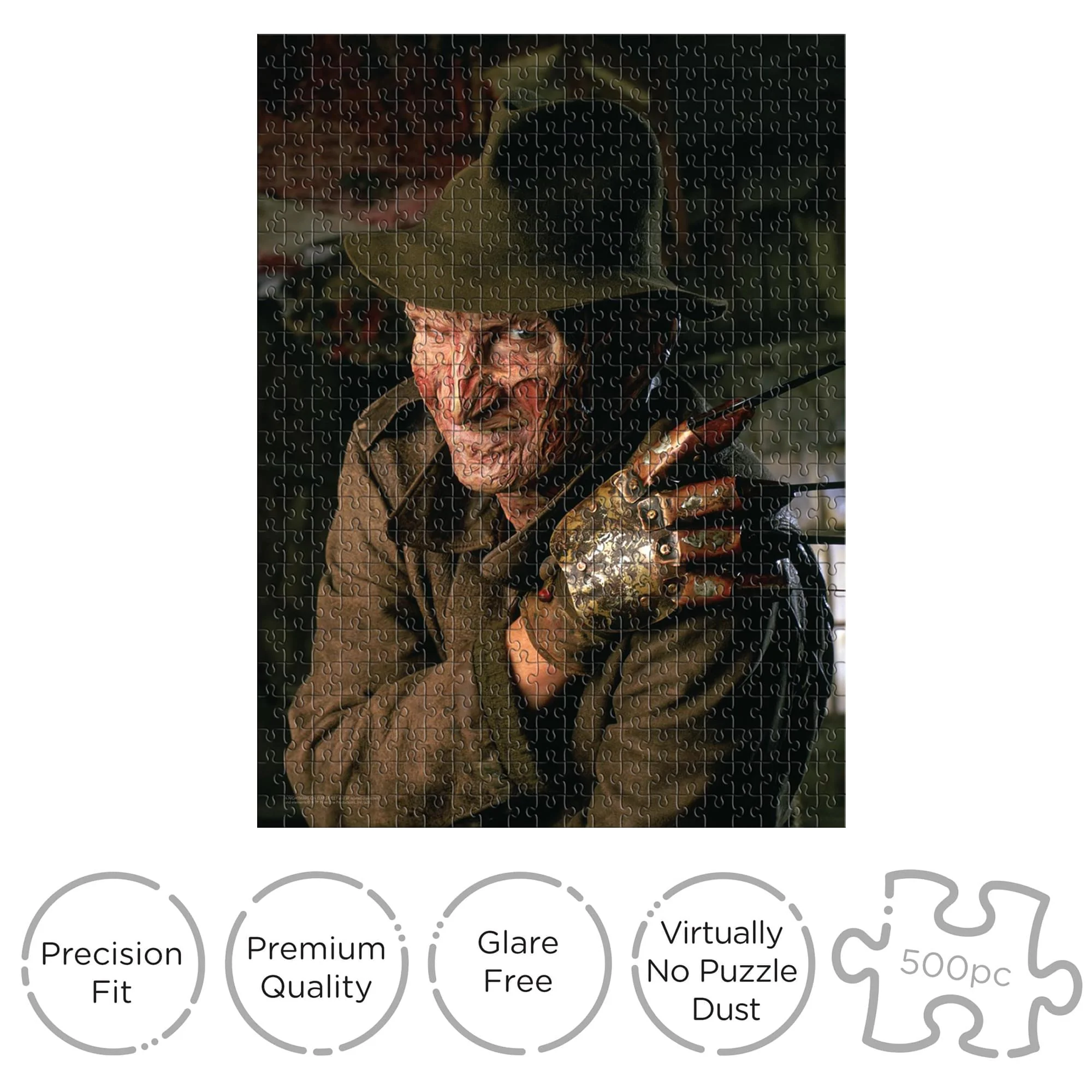 A Nighmare on Elm Street Coffin Box 500 Piece Jigsaw Puzzle - Image 4