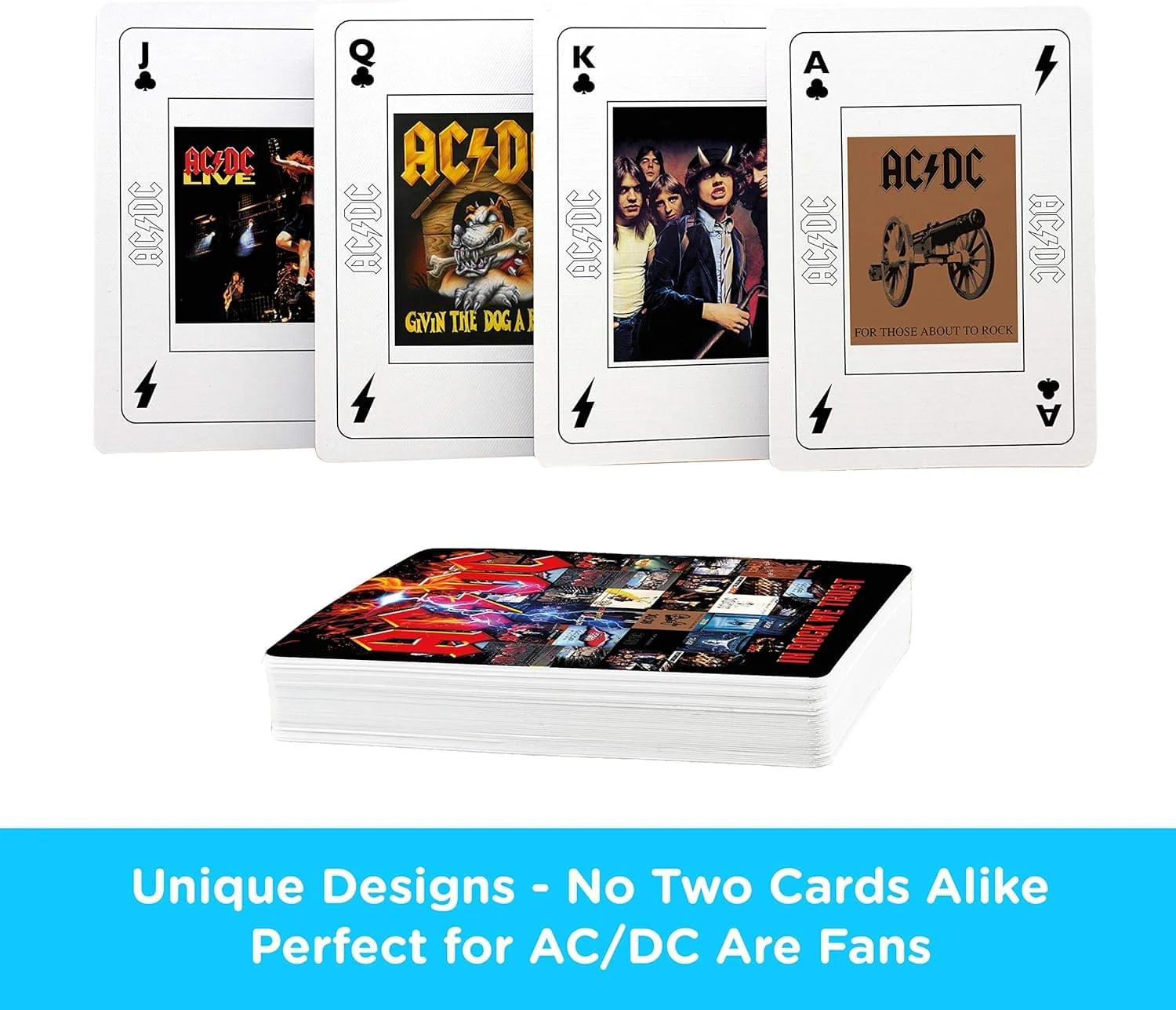 AC/DC - In Rock We Trust Playing Cards - Image 3