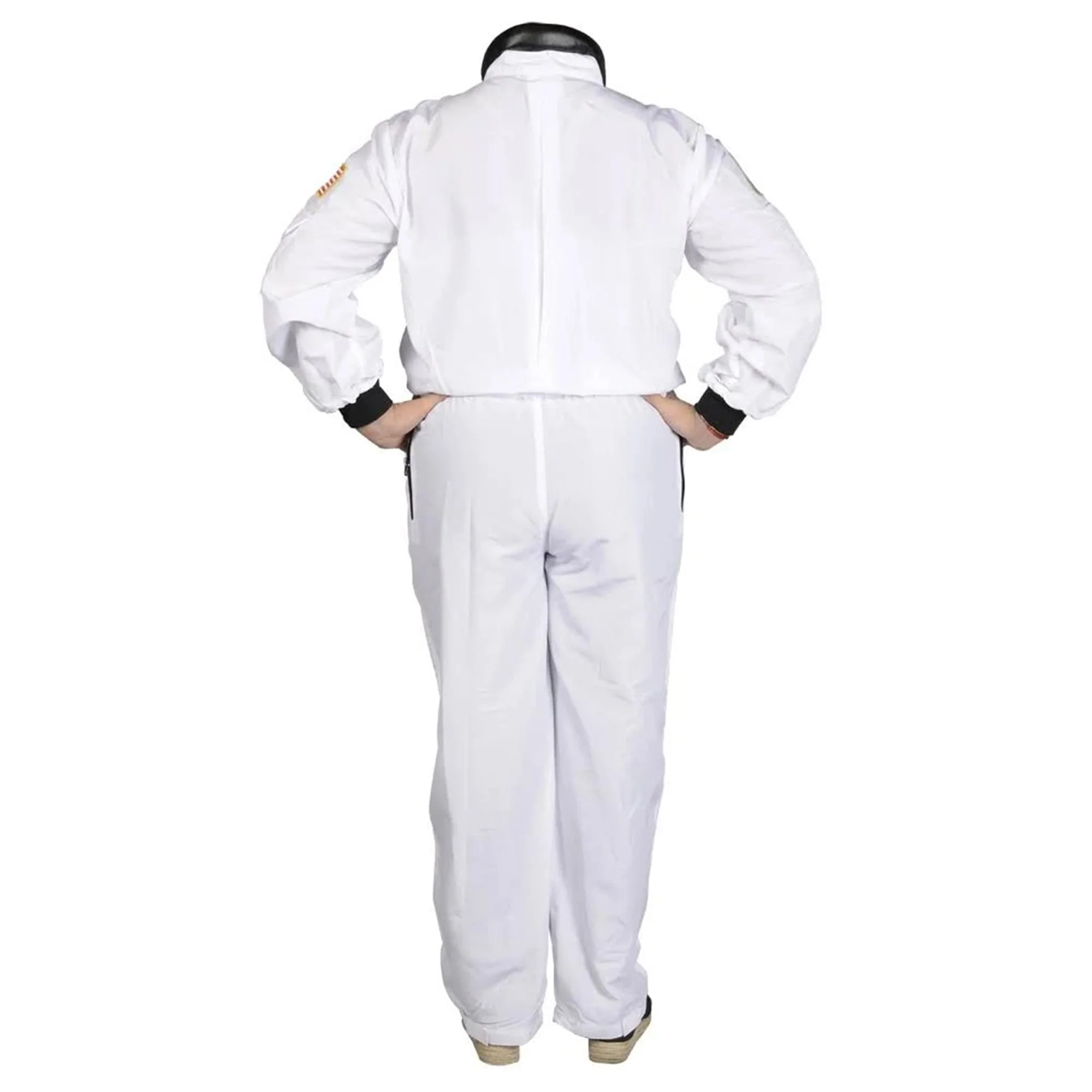Adult Astronaut (White) Suit W/ Cap Costume - Image 6
