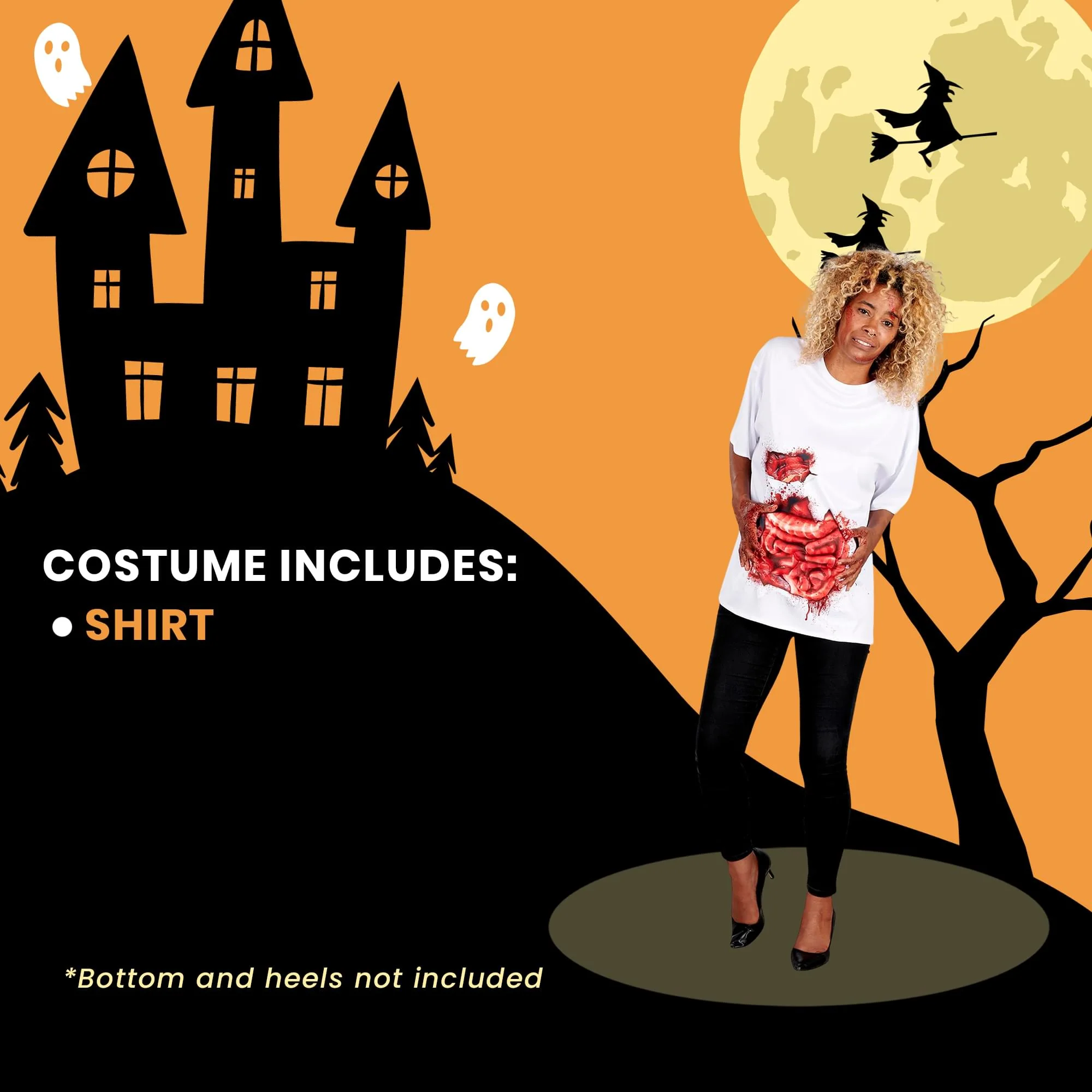 Adult Guts Costume - Image 6