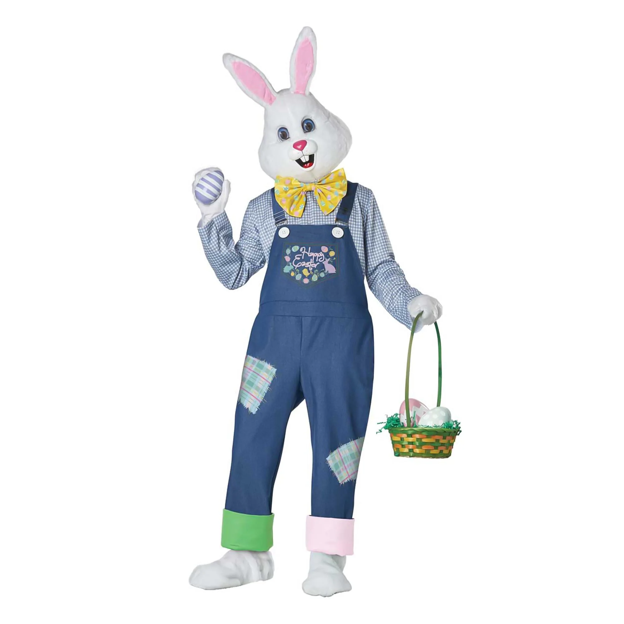 Adult Happy Easter Bunny Plus Size Costume - Image 7