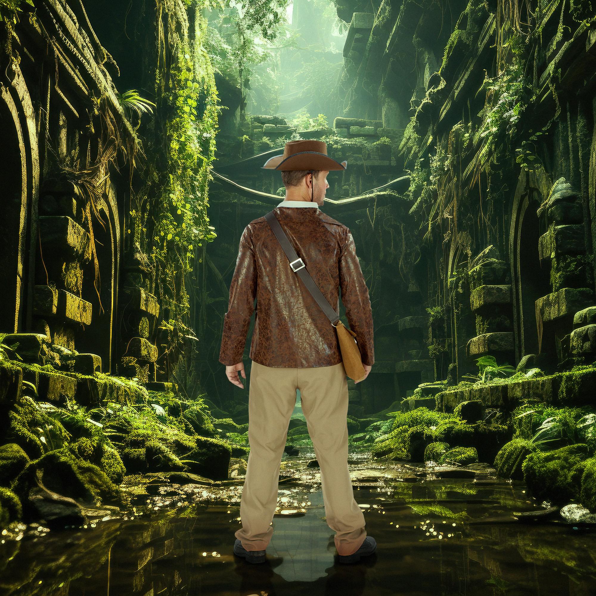 Adult Jungle Hunter Costume - Image 17