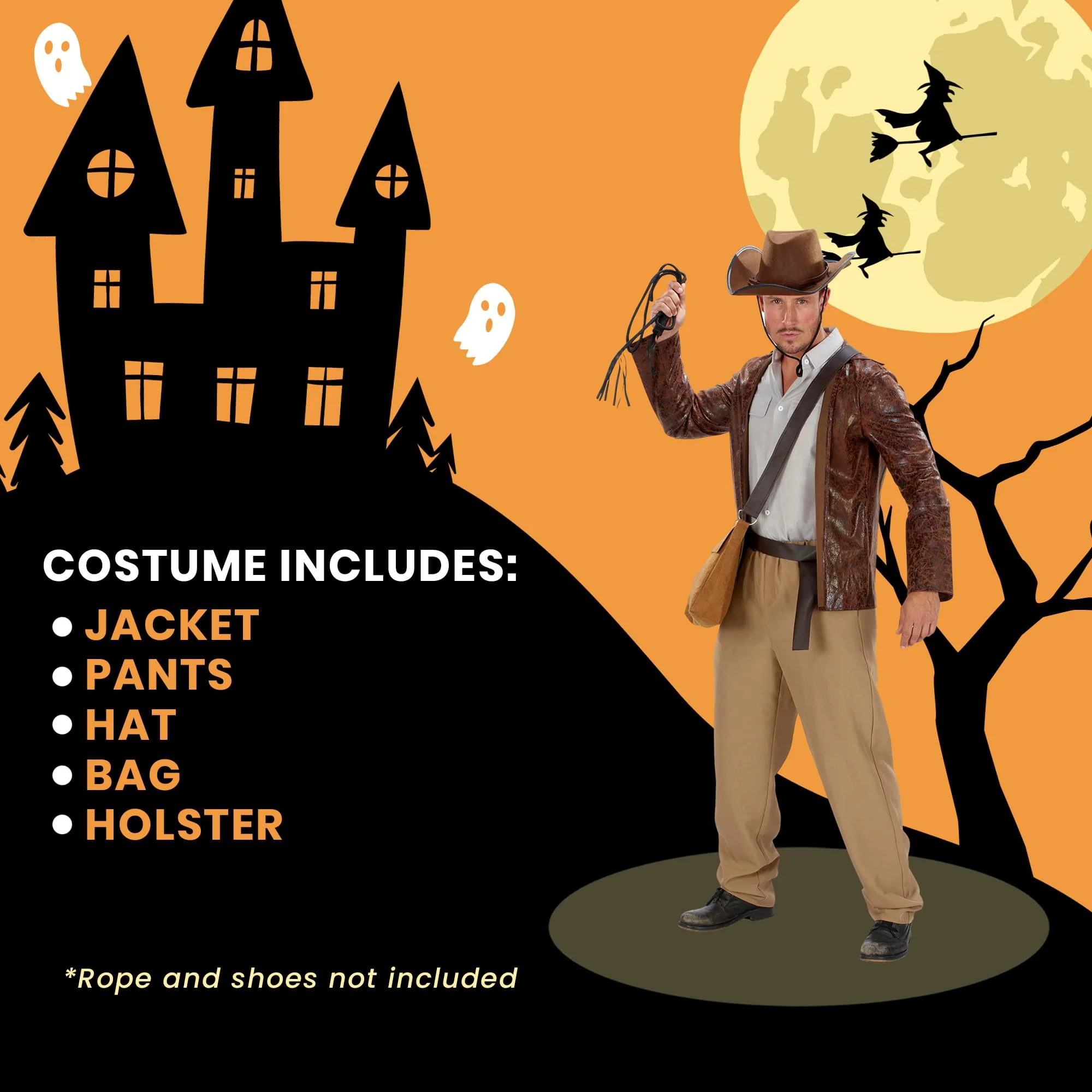 Adult Jungle Hunter Costume - Image 18