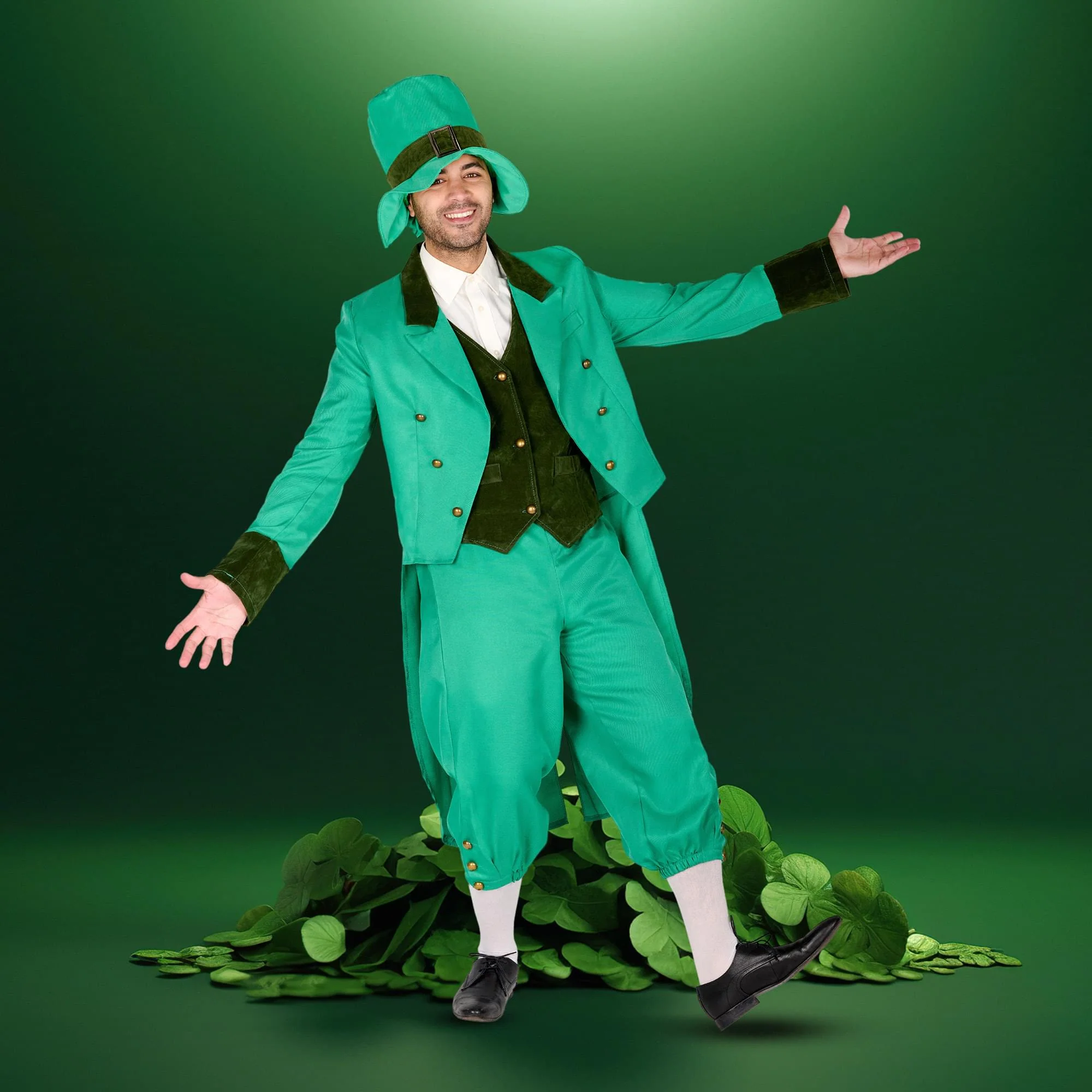 Leprechaun Adult Costume - Image 12