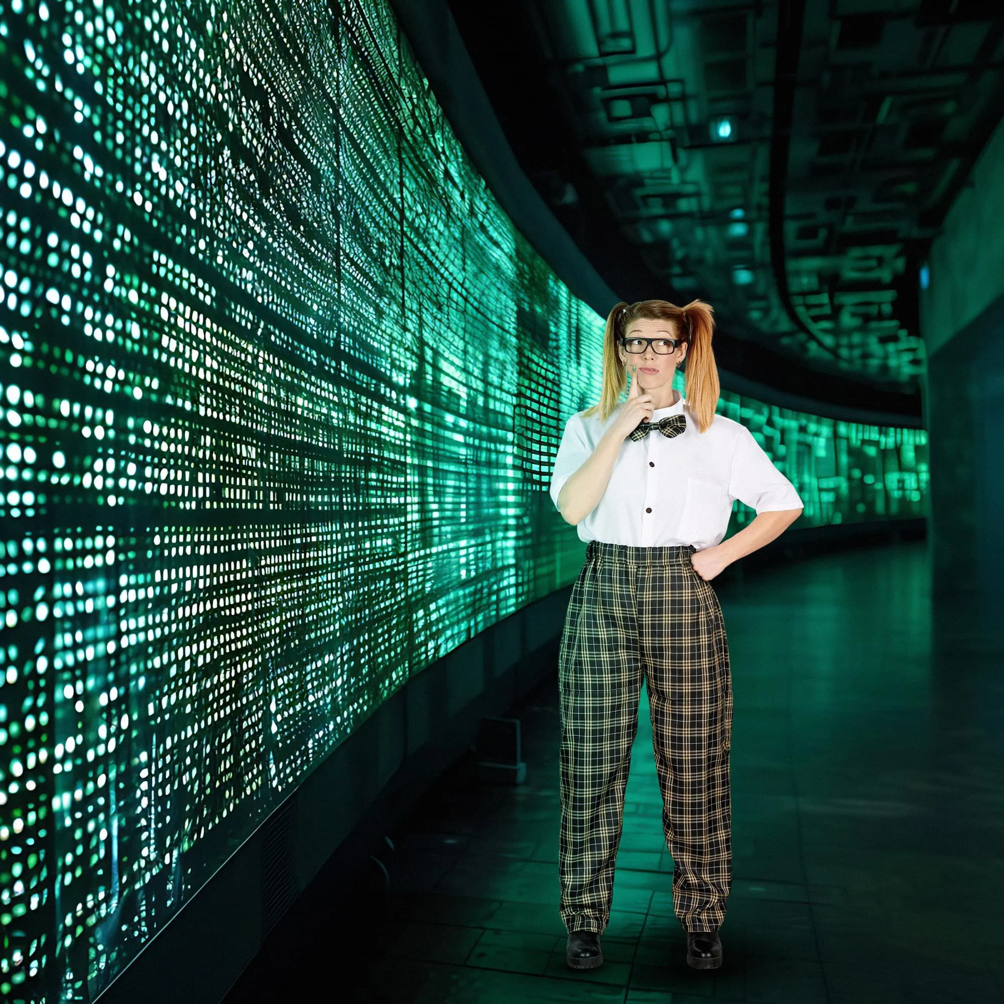 Adult Nerd Costume - Image 4