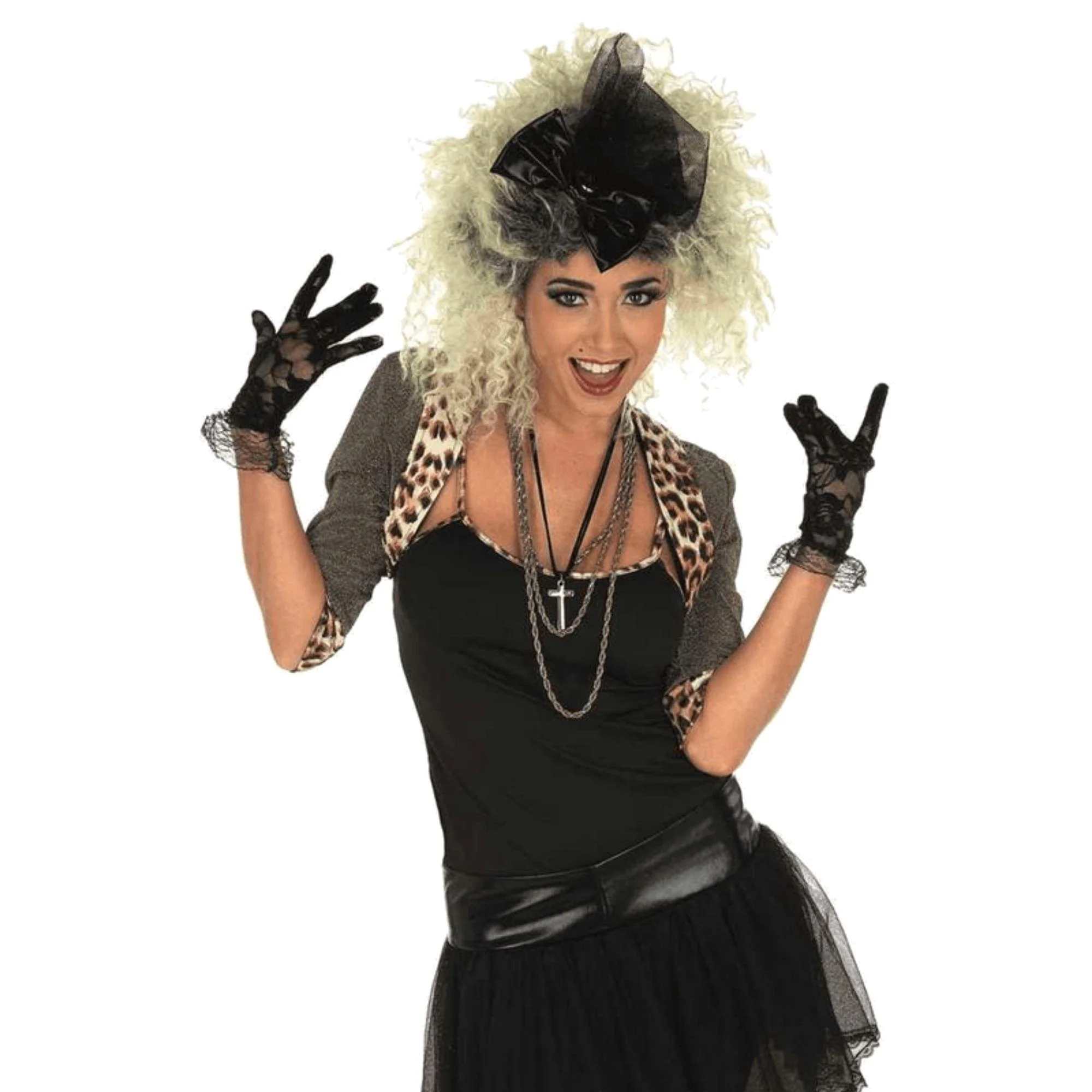 Adult Womens 80s Pop Star Costume - Image 8