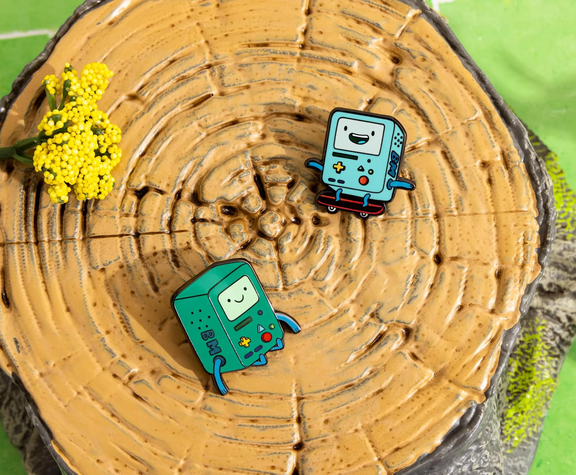 Adventure Time BMO Skateboarding Enamel Pin - Image 10