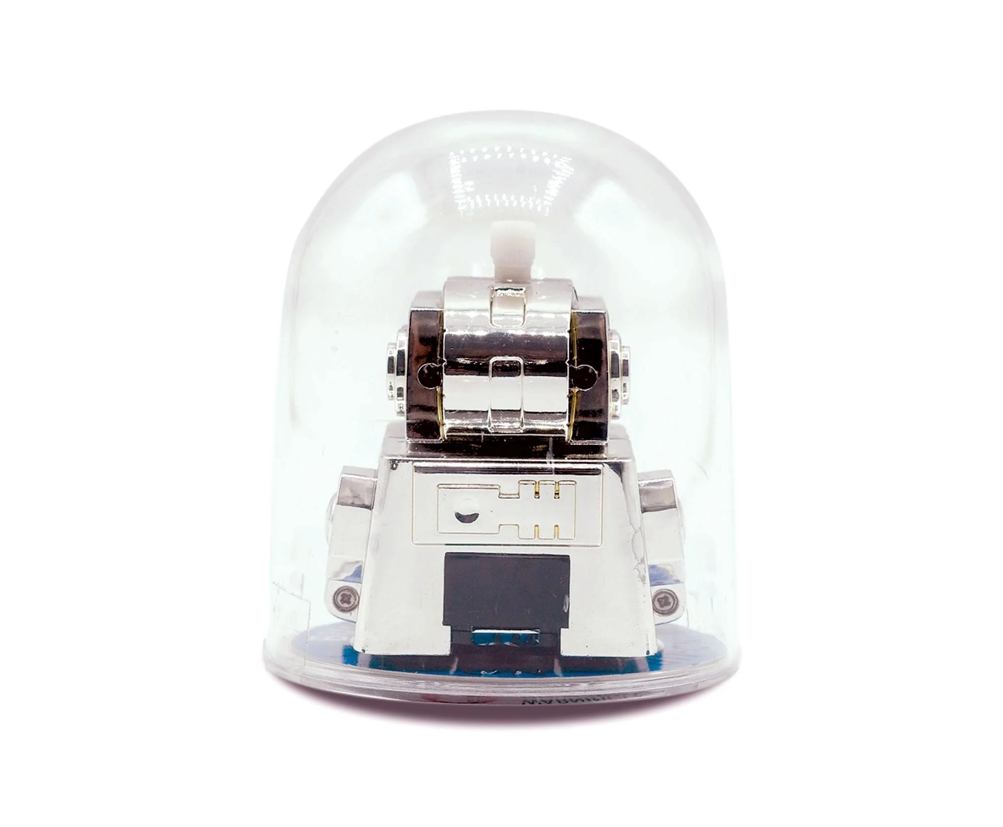 Aeromax Bump N Bots 3 Inch No Fall Wind-Up Robot | Blue - Image 6