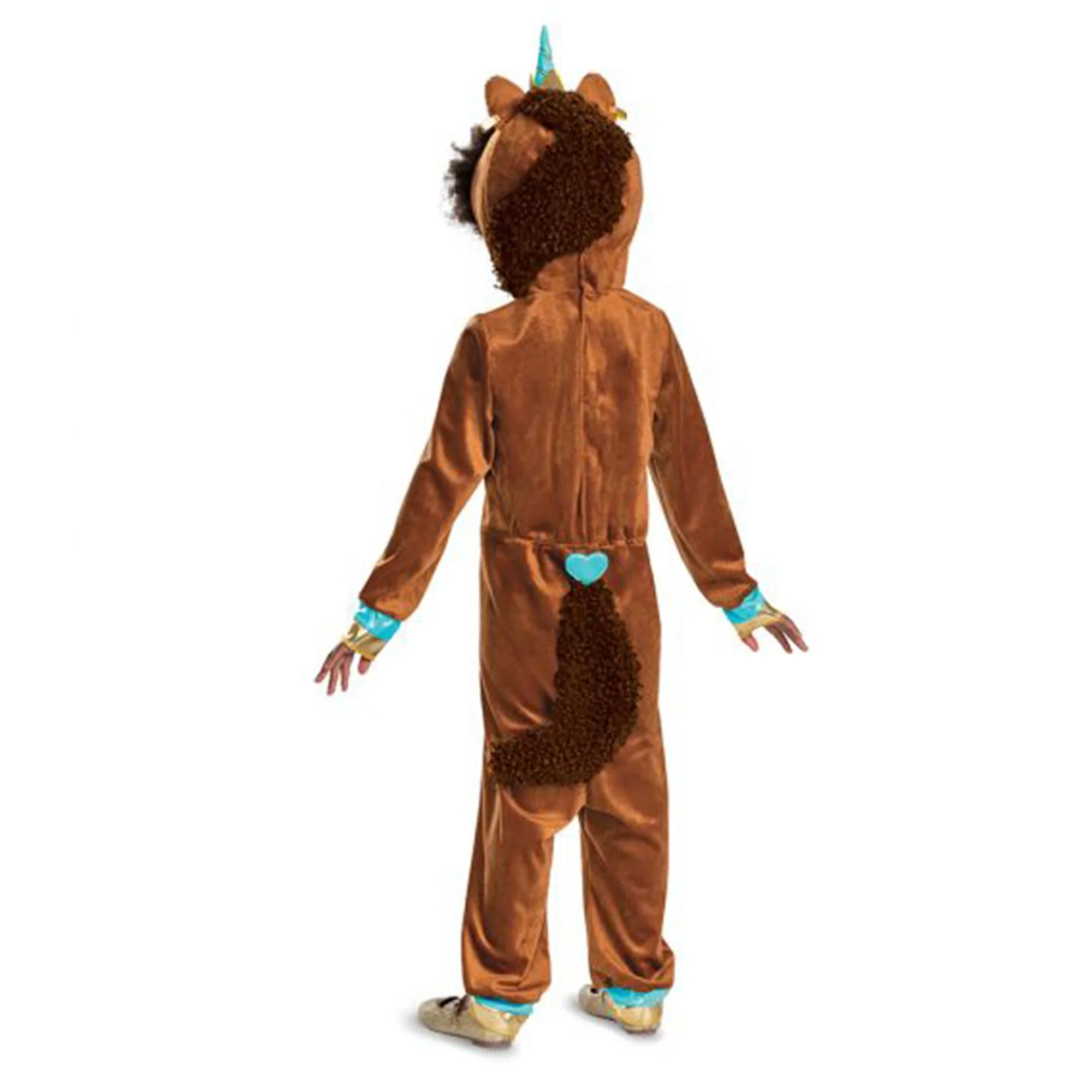 Afro Unicorn Deluxe Girls Costume - Image 2