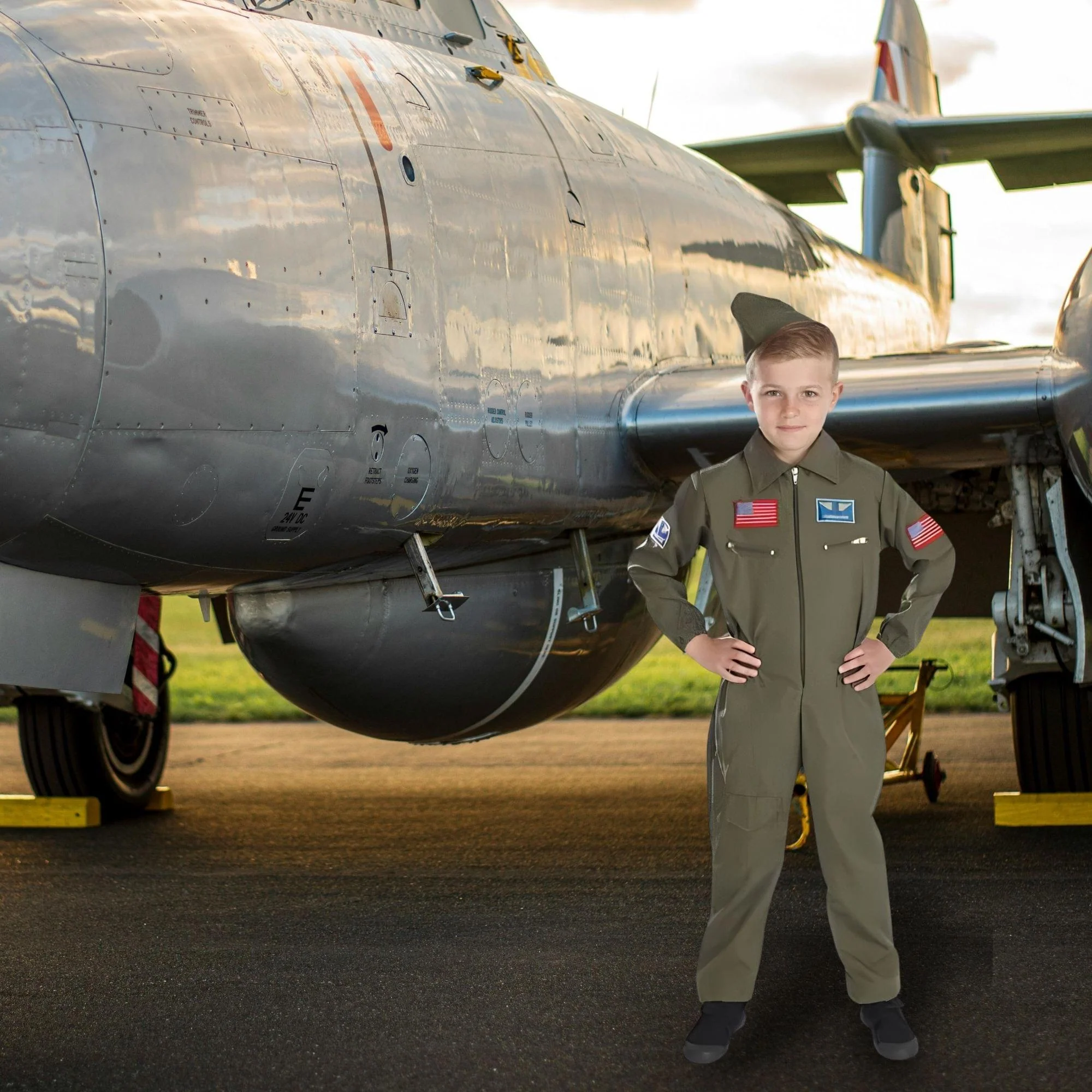 Air Cadet Child Costume - Image 9