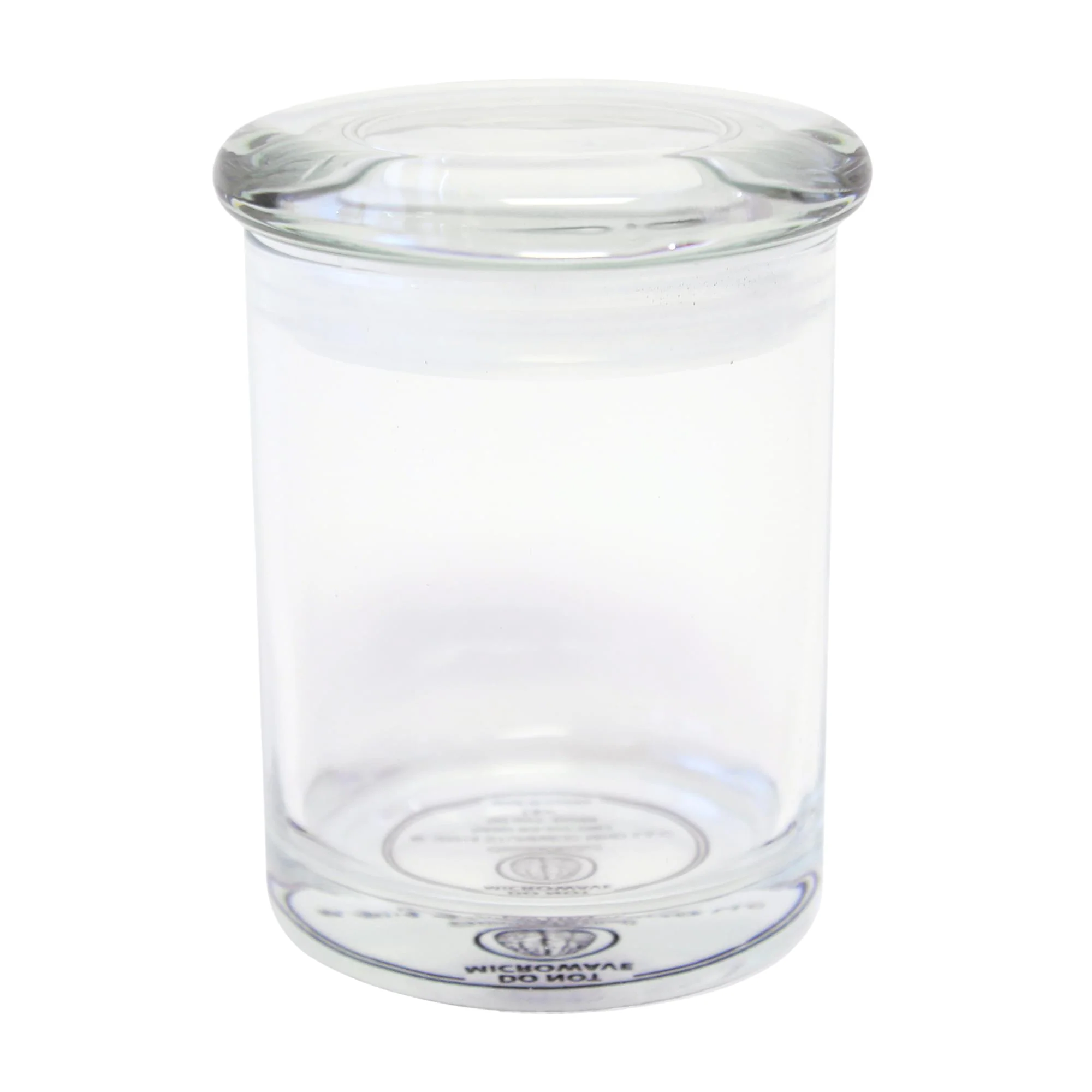 Airtight Clear Glass Jar 3oz Storage Container with Lid