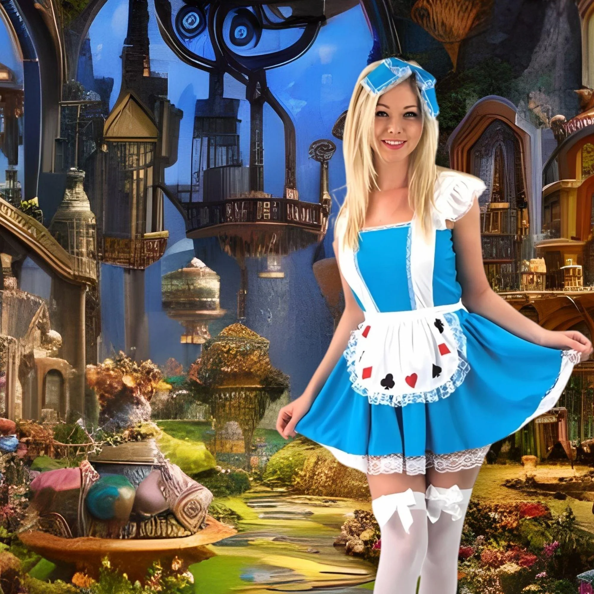 Alice Adult Costume - Image 10