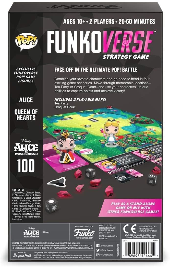 Alice in Wonderland 100 Funkoverse Strategy Game 2-Pack - Image 3