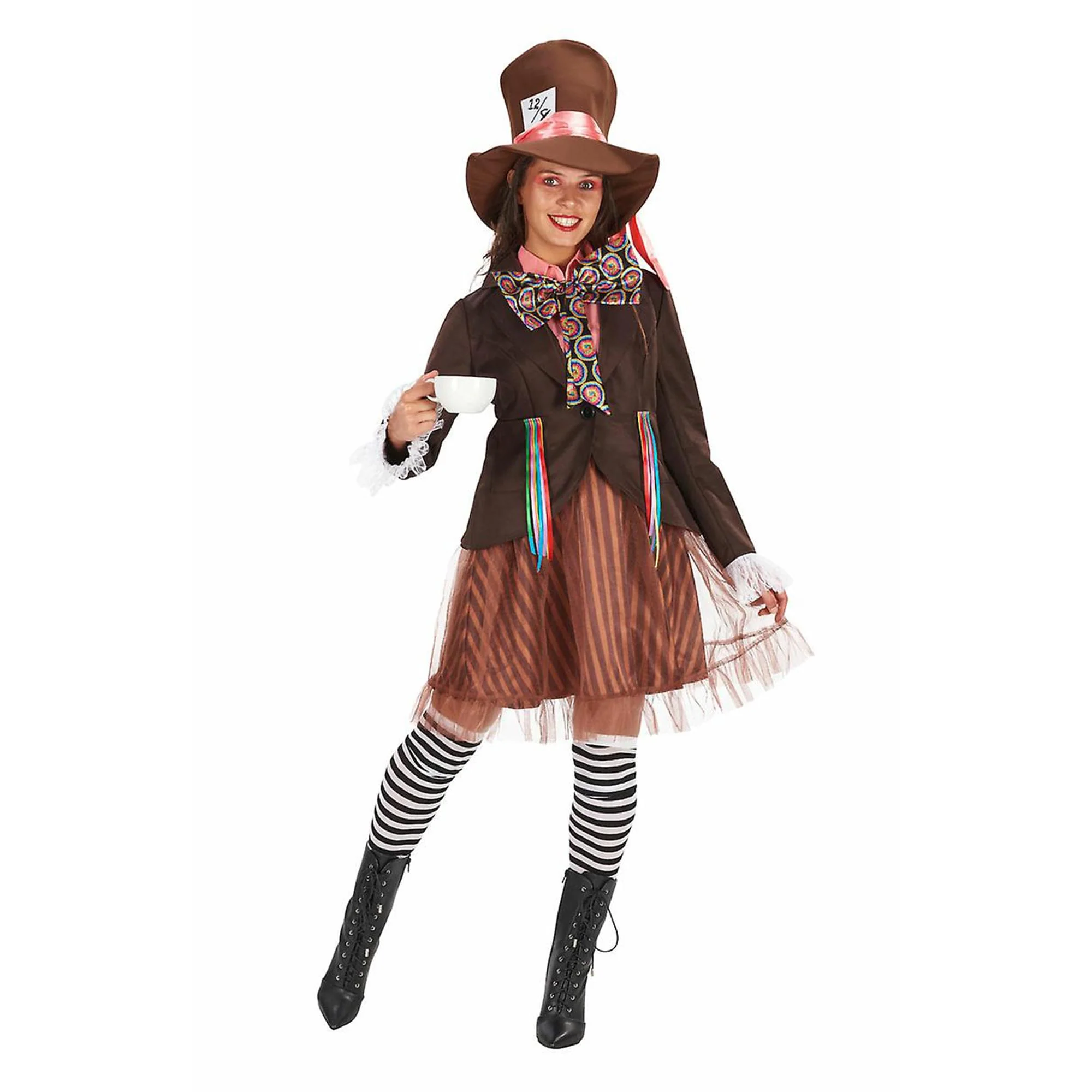 Alice in Wonderland Lady Hatter Adult Costume - Image 12