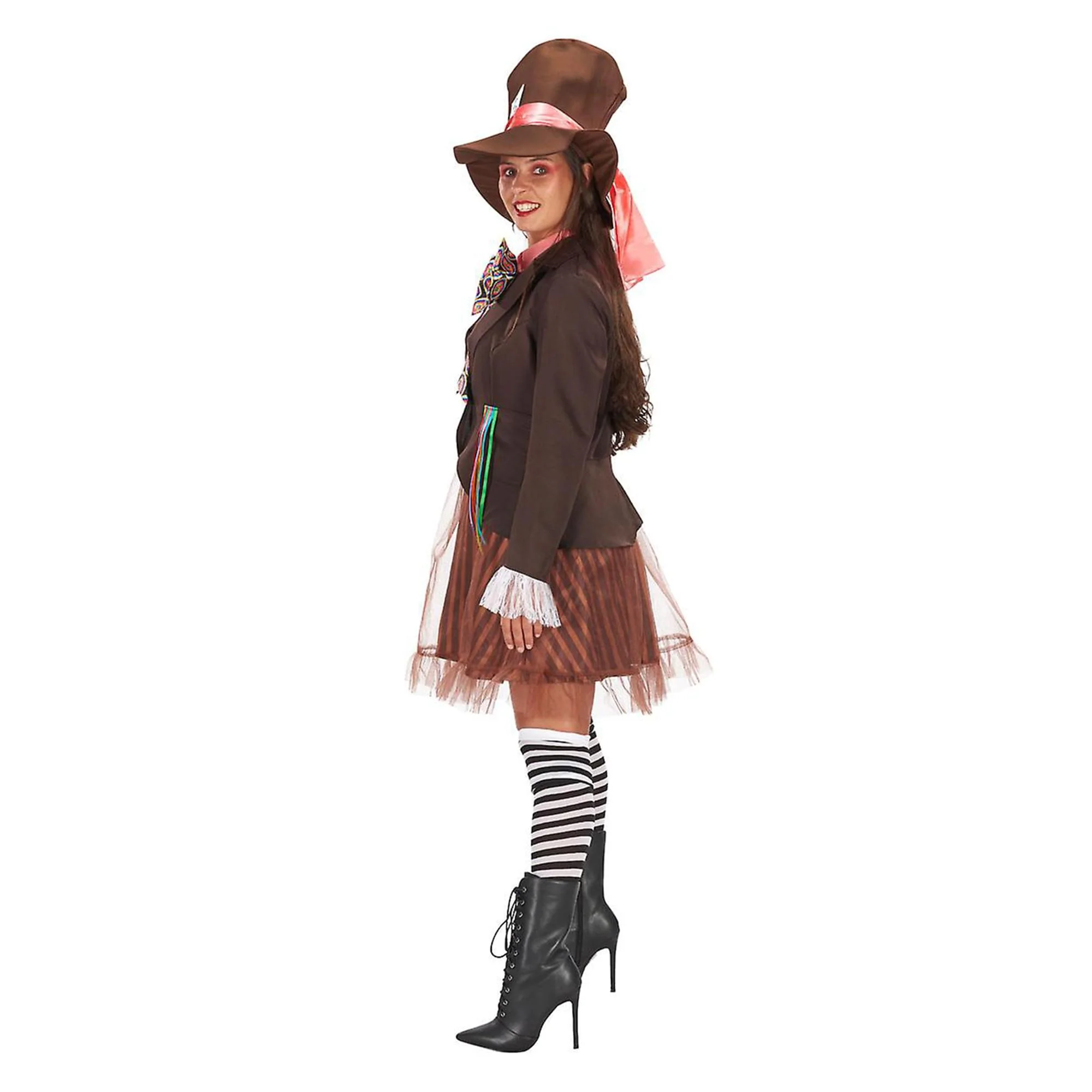Alice in Wonderland Lady Hatter Adult Costume - Image 2