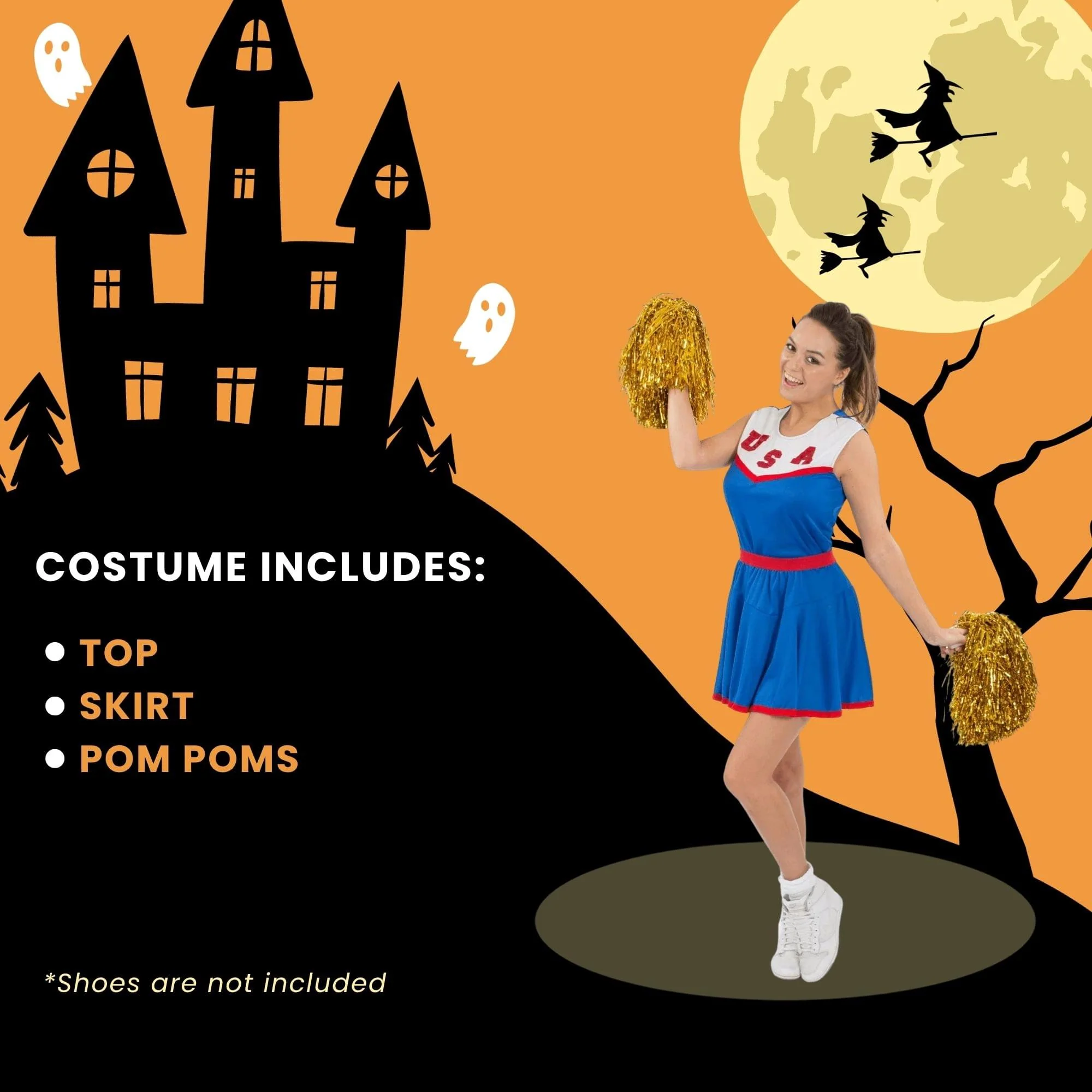 American Cheerleader Child Costume - Image 24