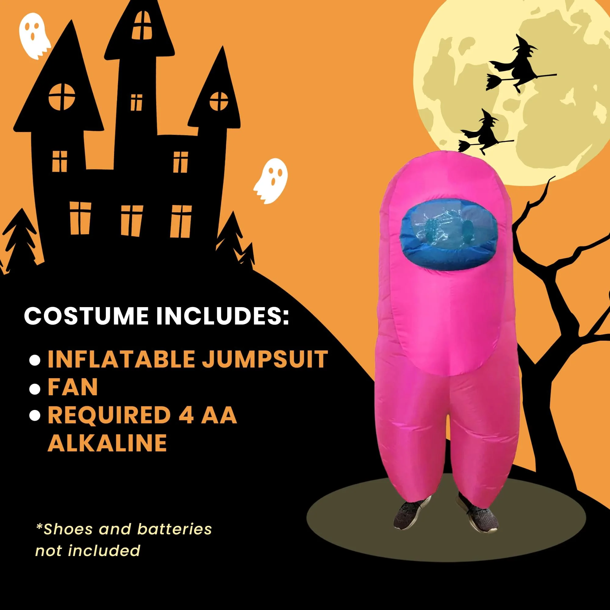 Pink Imposter Inflatable Child Costume | Standard - Image 4
