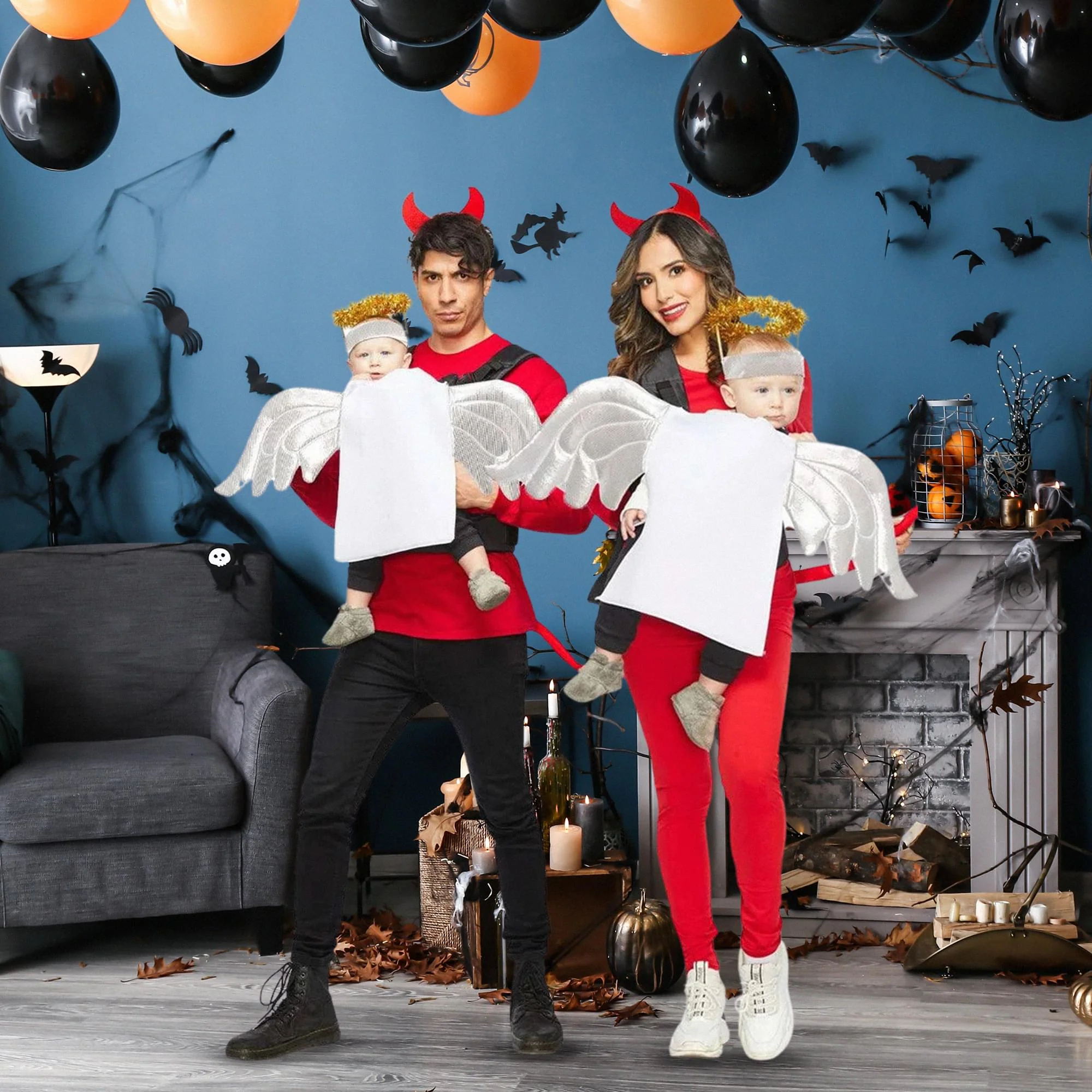 Angel & Devil Baby & Me Costume - Image 3