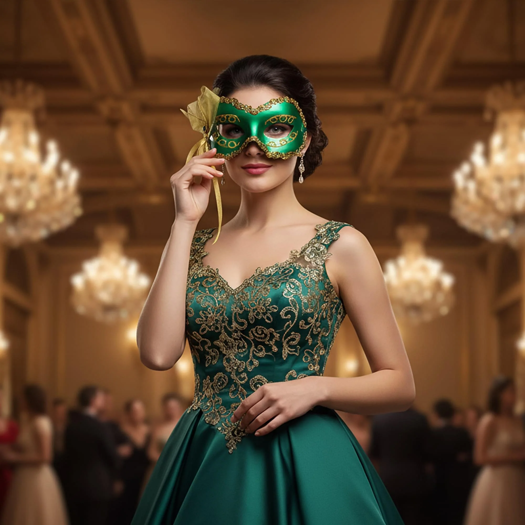 Angelina Green Adult Costume - Image 5