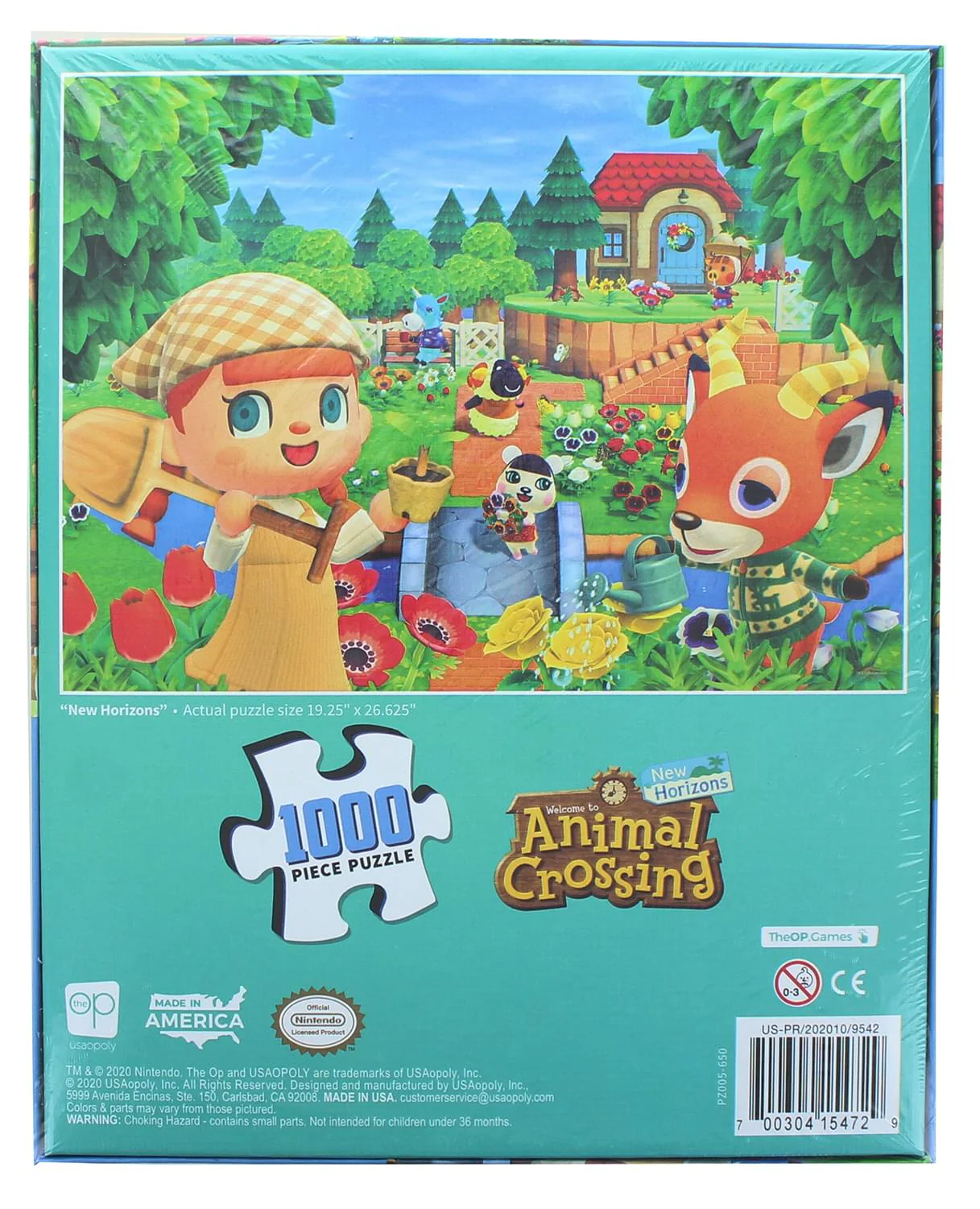 Animal Crossing New Horizons 1000 Piece Jigsaw Puzzle - Image 2