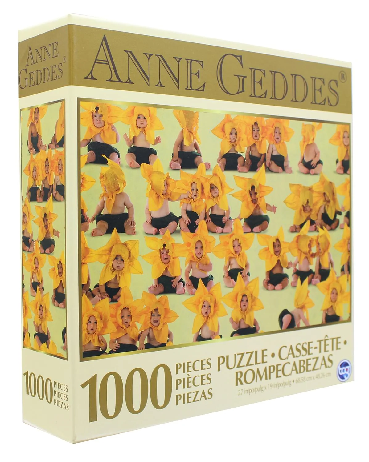 Anne Gedes Sunflower 1000 Piece Jigsaw Puzzle - Image 3