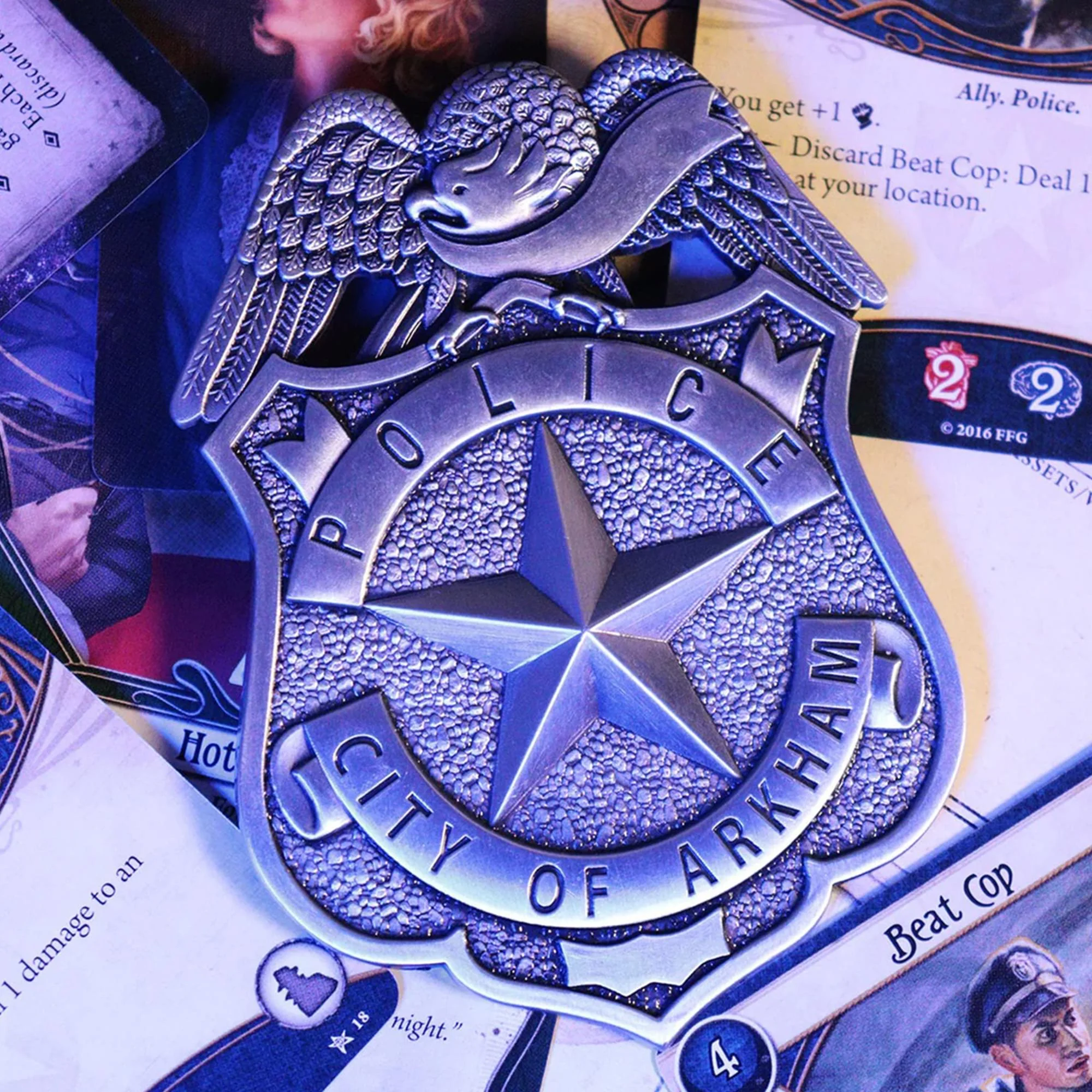 Arkham Horror Limited Edition Replica Police Badge - Image 3