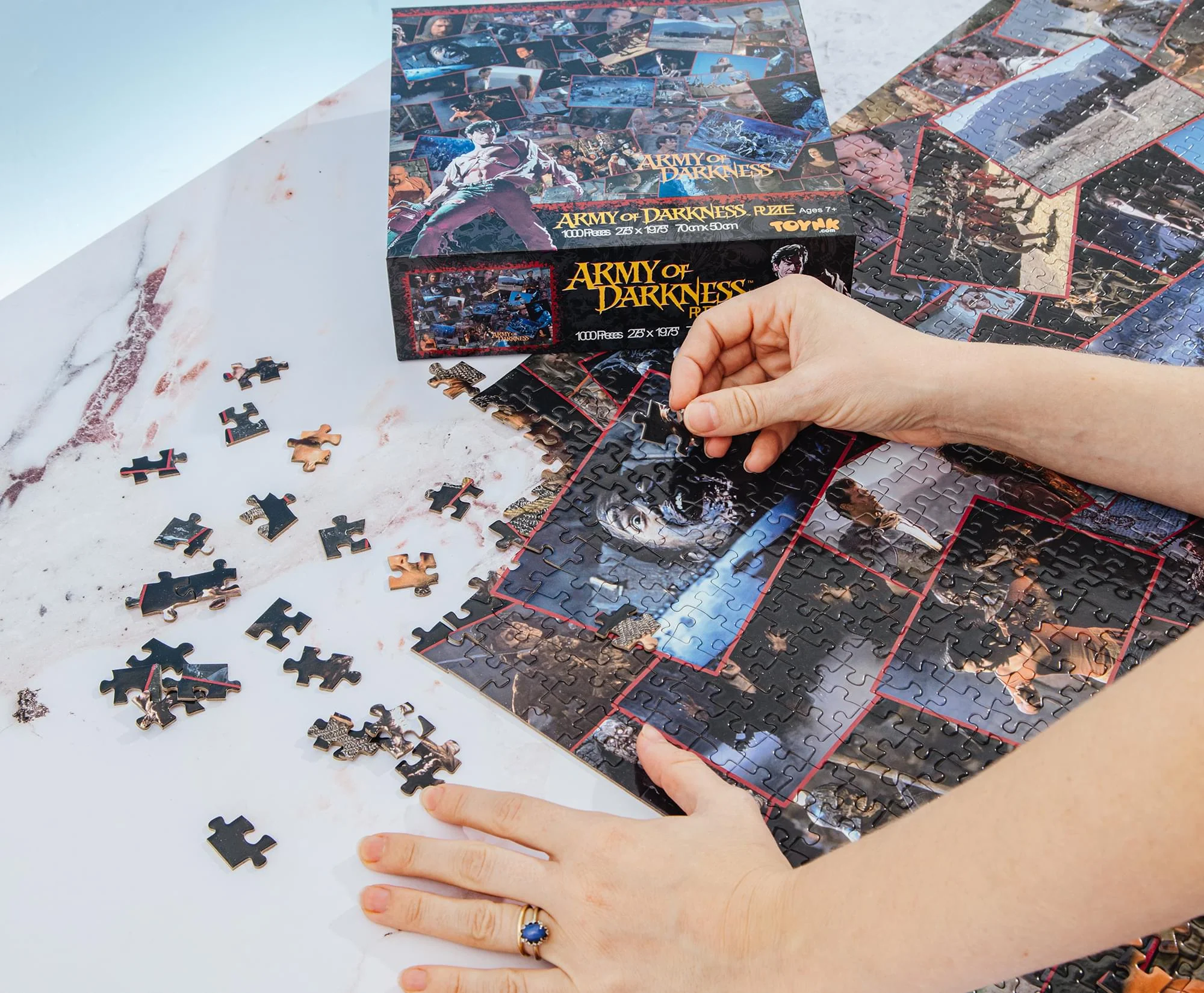 Army Of Darkness 1000-Piece Jigsaw Puzzle | 28 x 20 Inches - Image 8