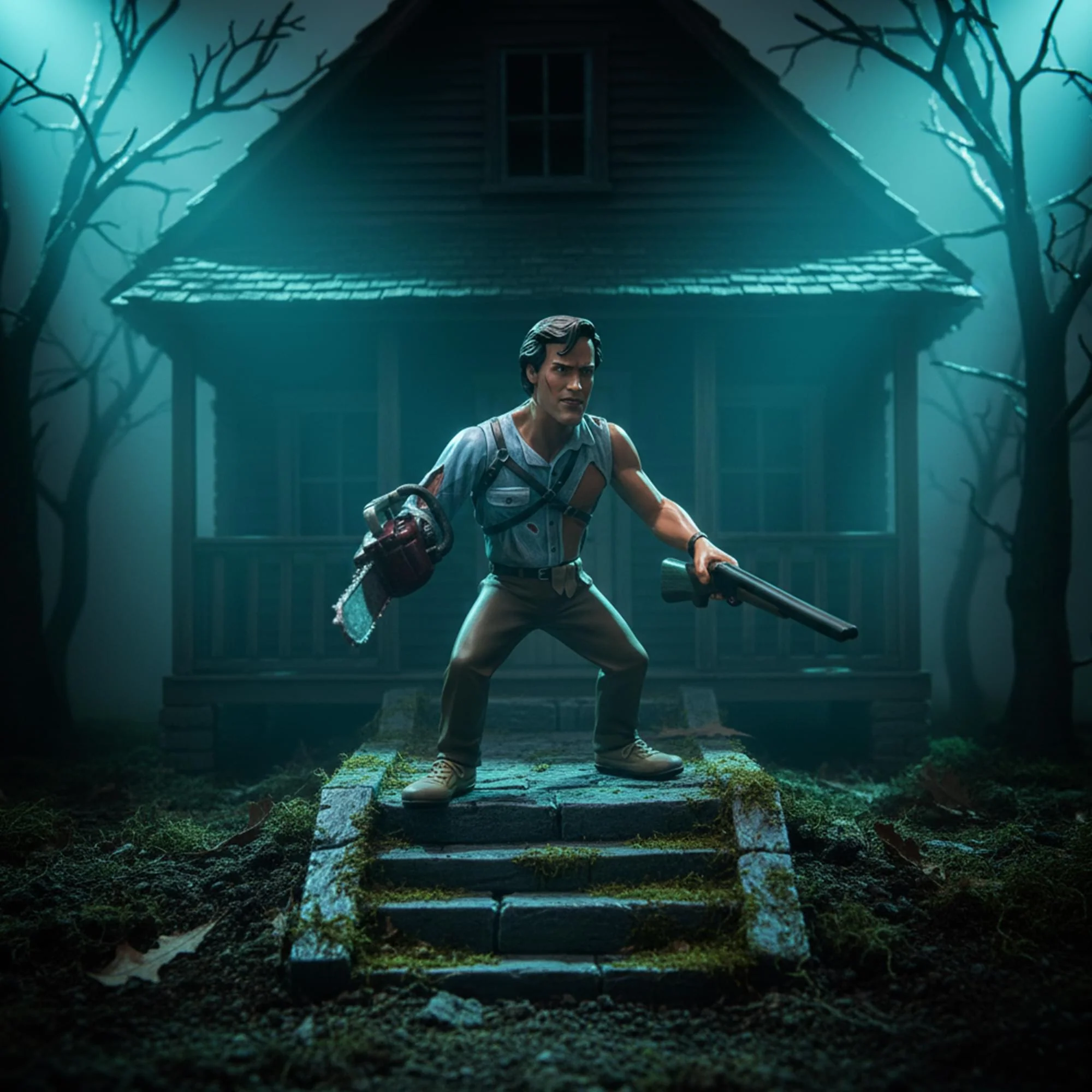 Army Of Darkness Heels and Faces Retro Action Figure | Ash - Image 8