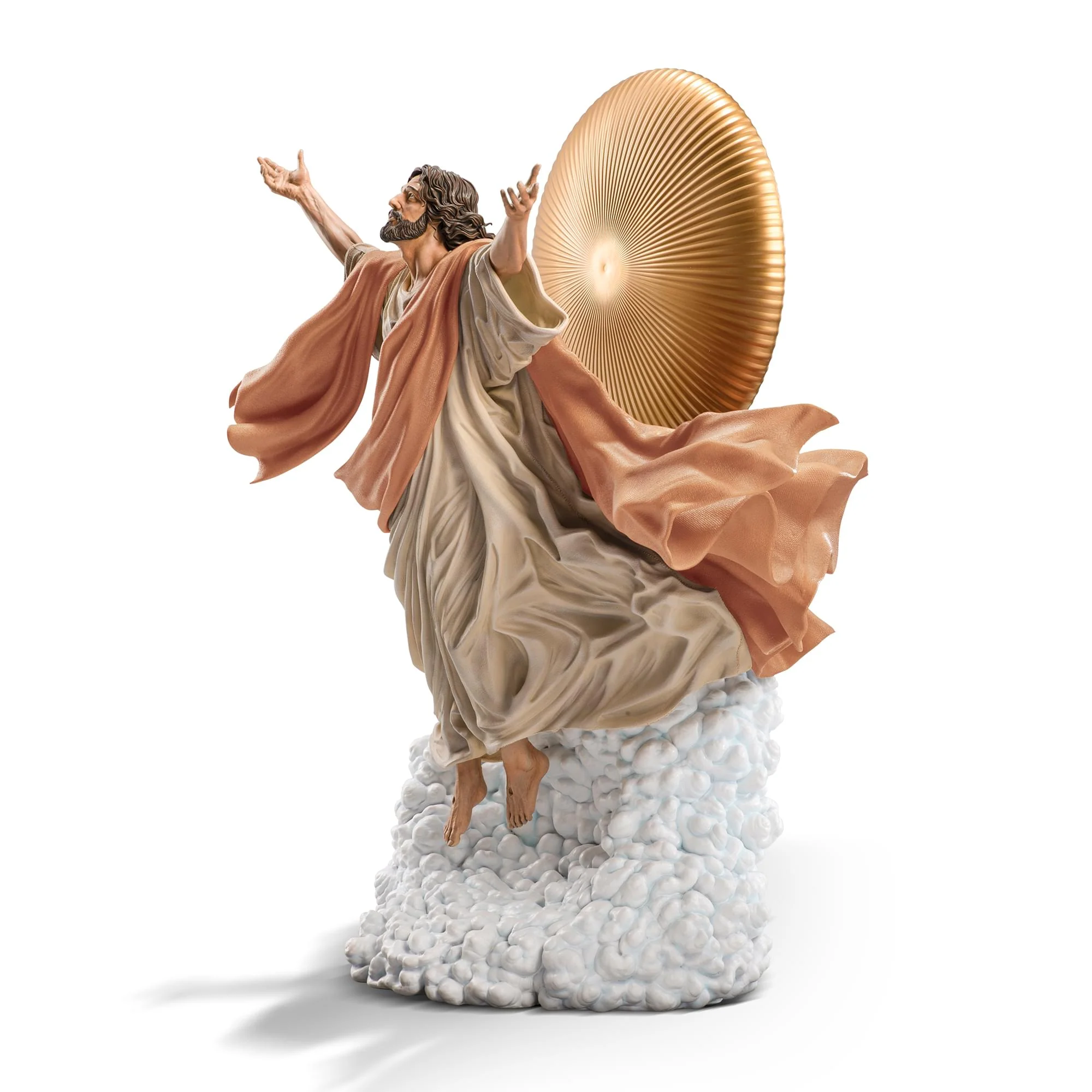 Ascension of Jesus Christ 11-Inch Premium Statue | 1:10 Scale Tan Robe Edition - Image 2