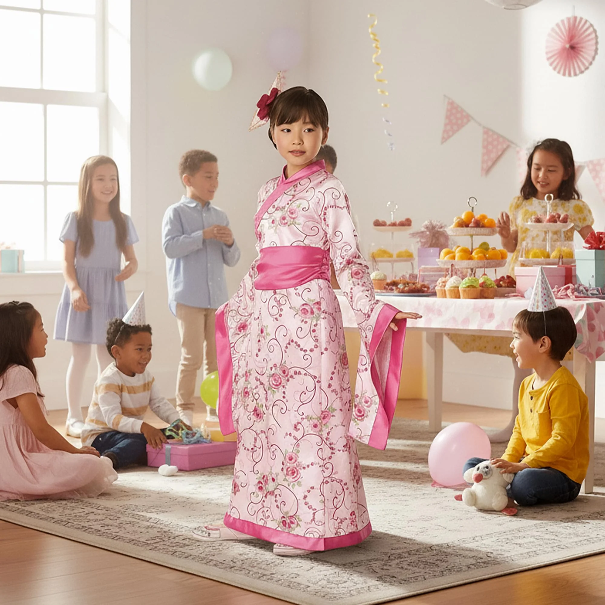 Asian Princess Toddler Costume - Image 5