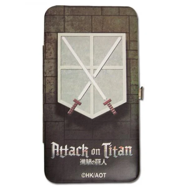 Attack On Titan 104th Trainees Squad Cadet Corps Hinge Wallet
