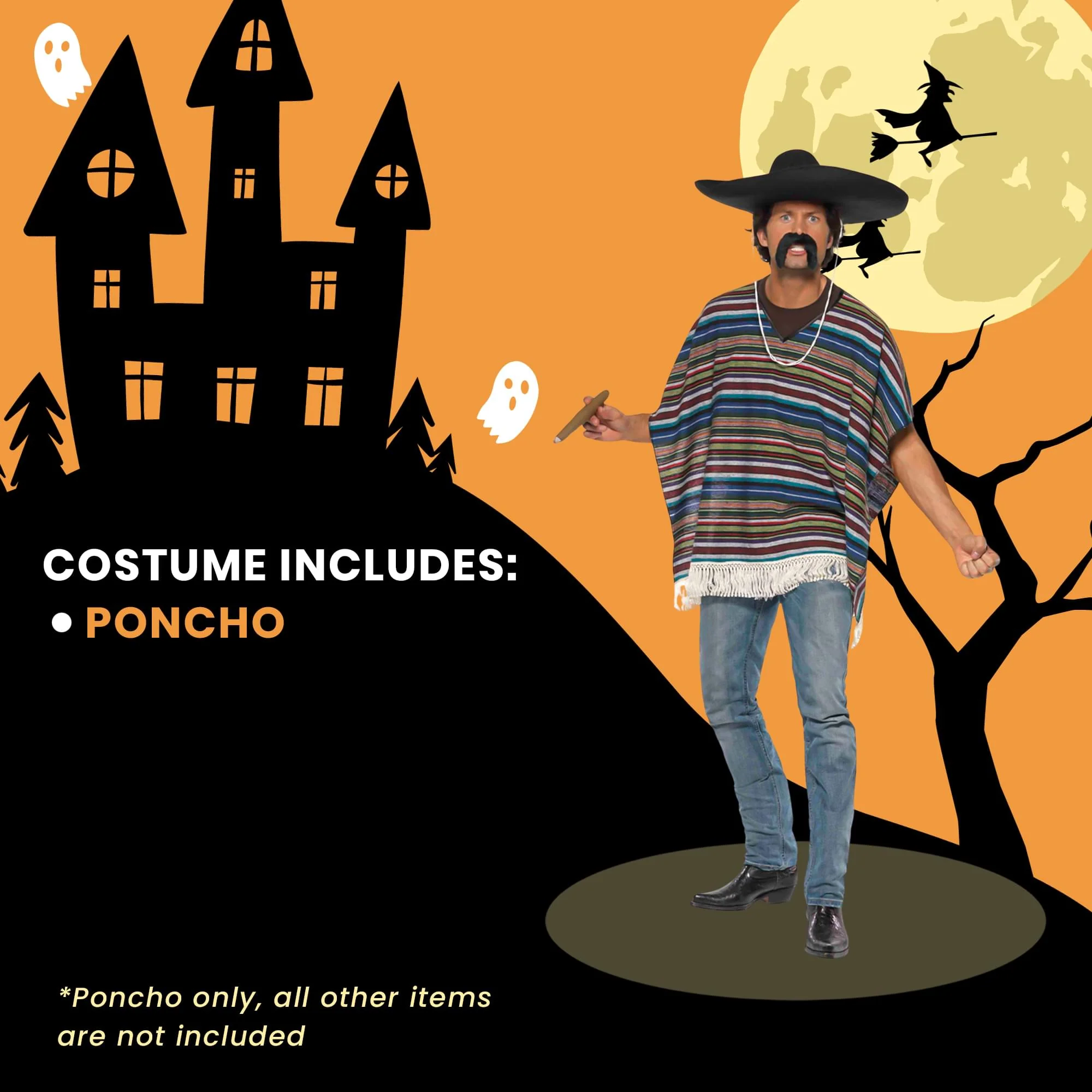 Authentic Poncho Child Costume - Image 11