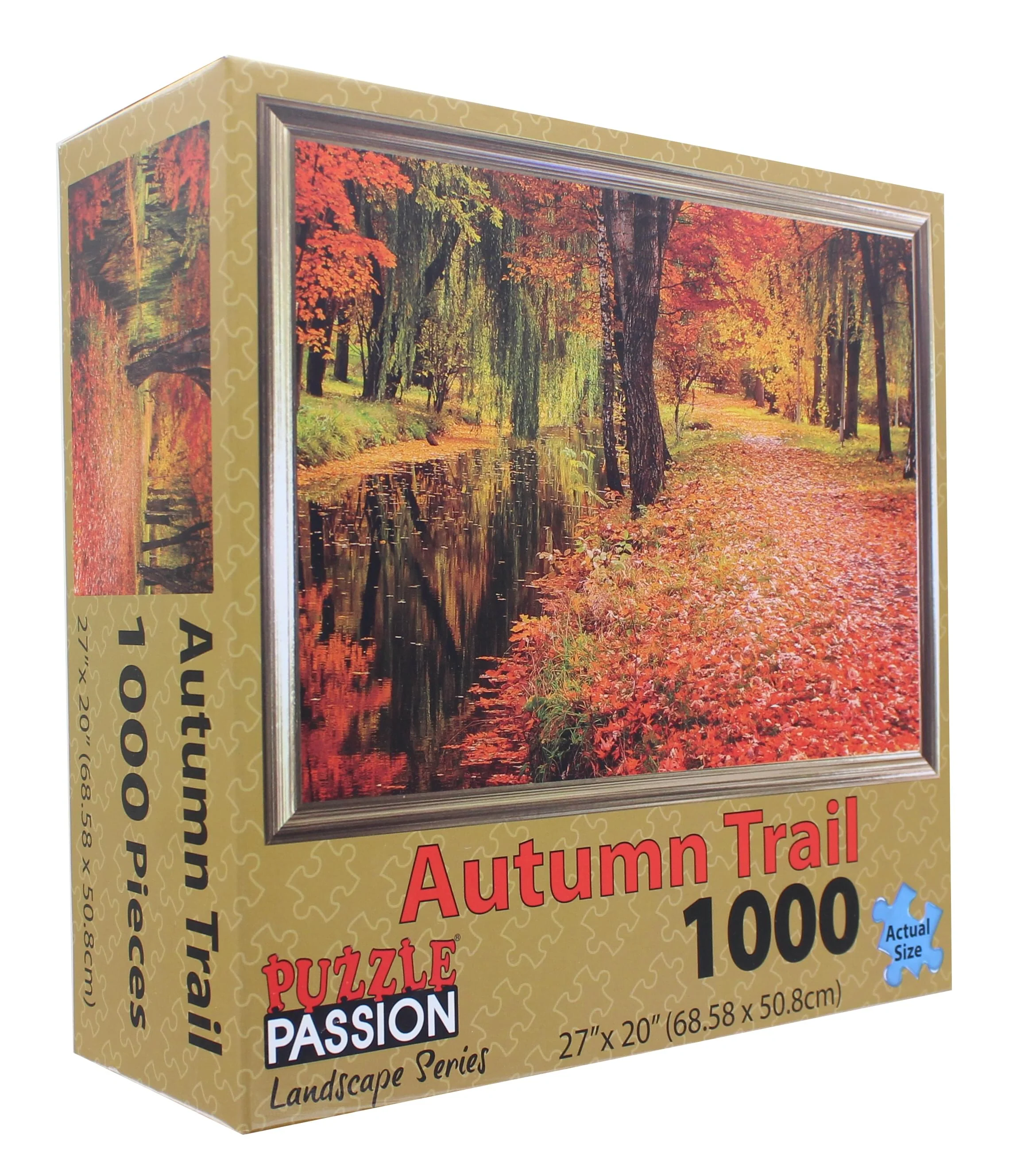 Autumn Trail 1000 Piece Landscape Jigsaw Puzzle - Image 2