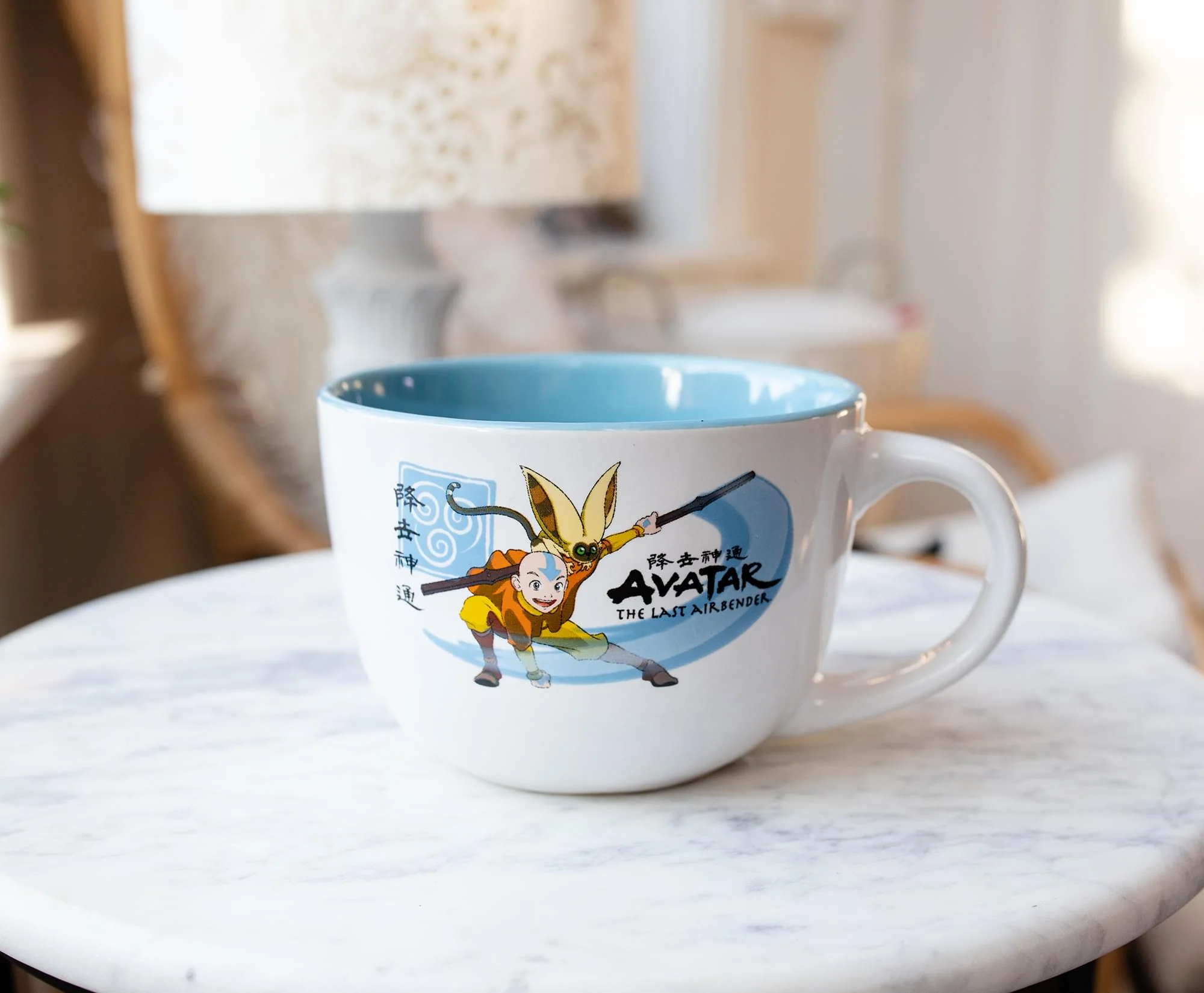 Avatar: The Last Airbender Aang and Momo Ceramic Soup Mug | Holds 24 Ounces - Image 6