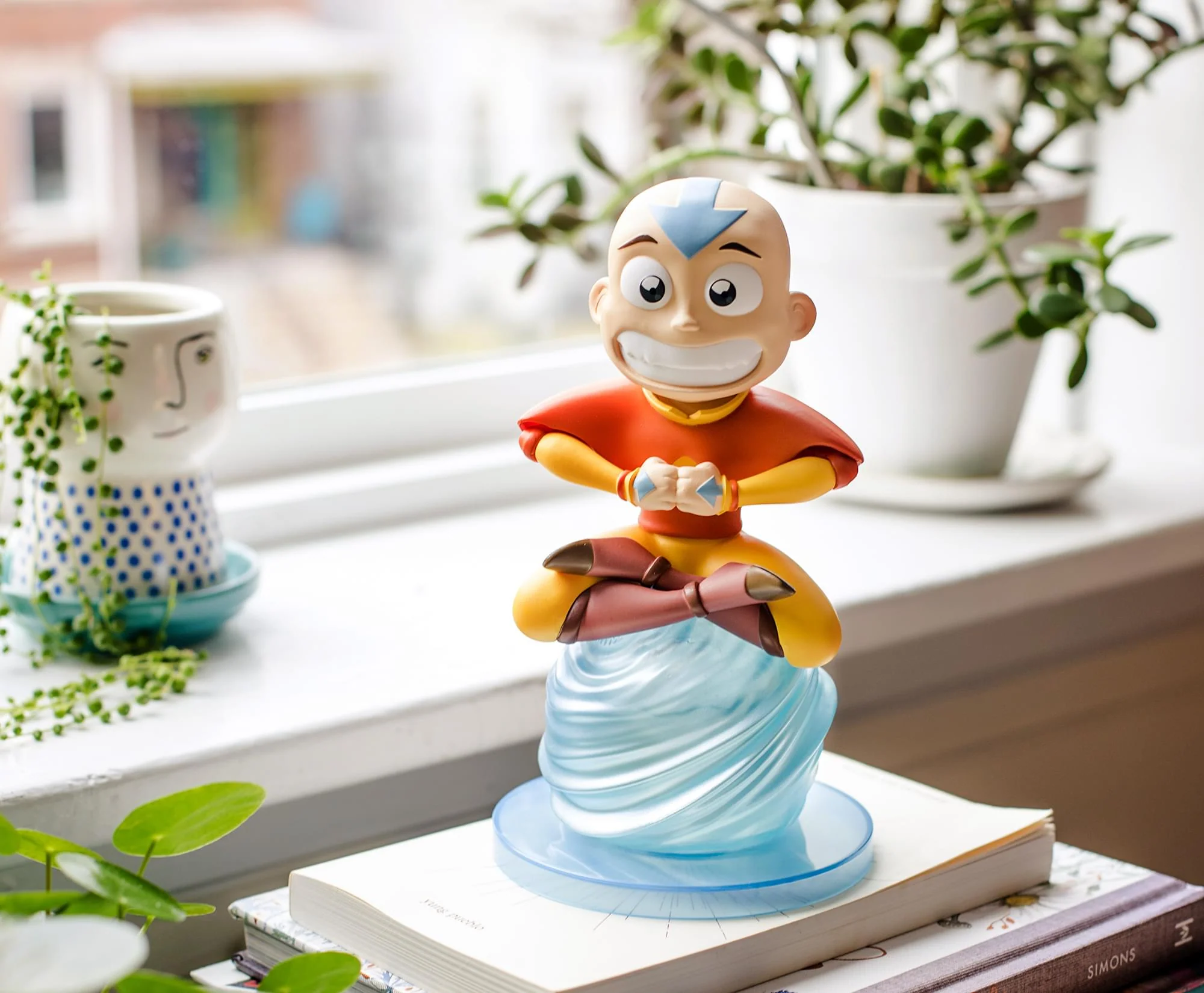 Avatar: The Last Airbender Aang Figure Garden Gnerd Gnome Statue | 8 Inches - Image 3