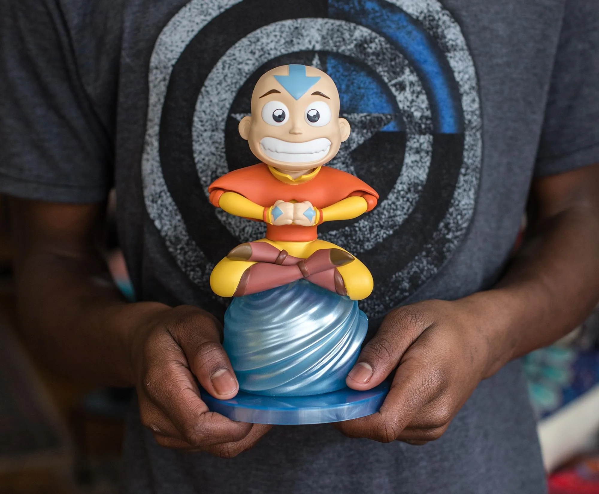 Avatar: The Last Airbender Aang Figure Garden Gnerd Gnome Statue | 8 Inches - Image 6