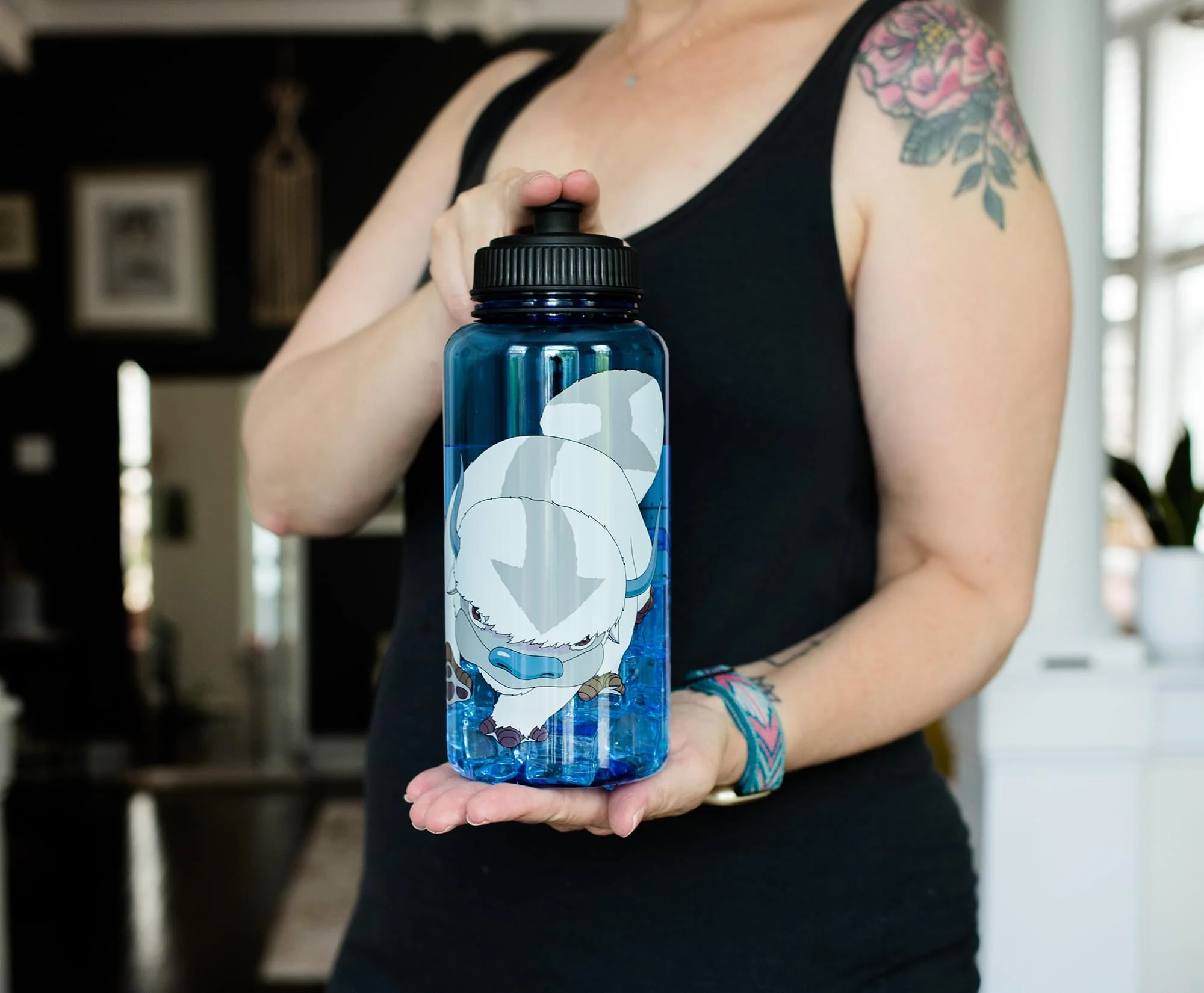 Avatar: The Last Airbender Appa Paw Up Sports Water Bottle | Holds 33 Ounces - Image 3